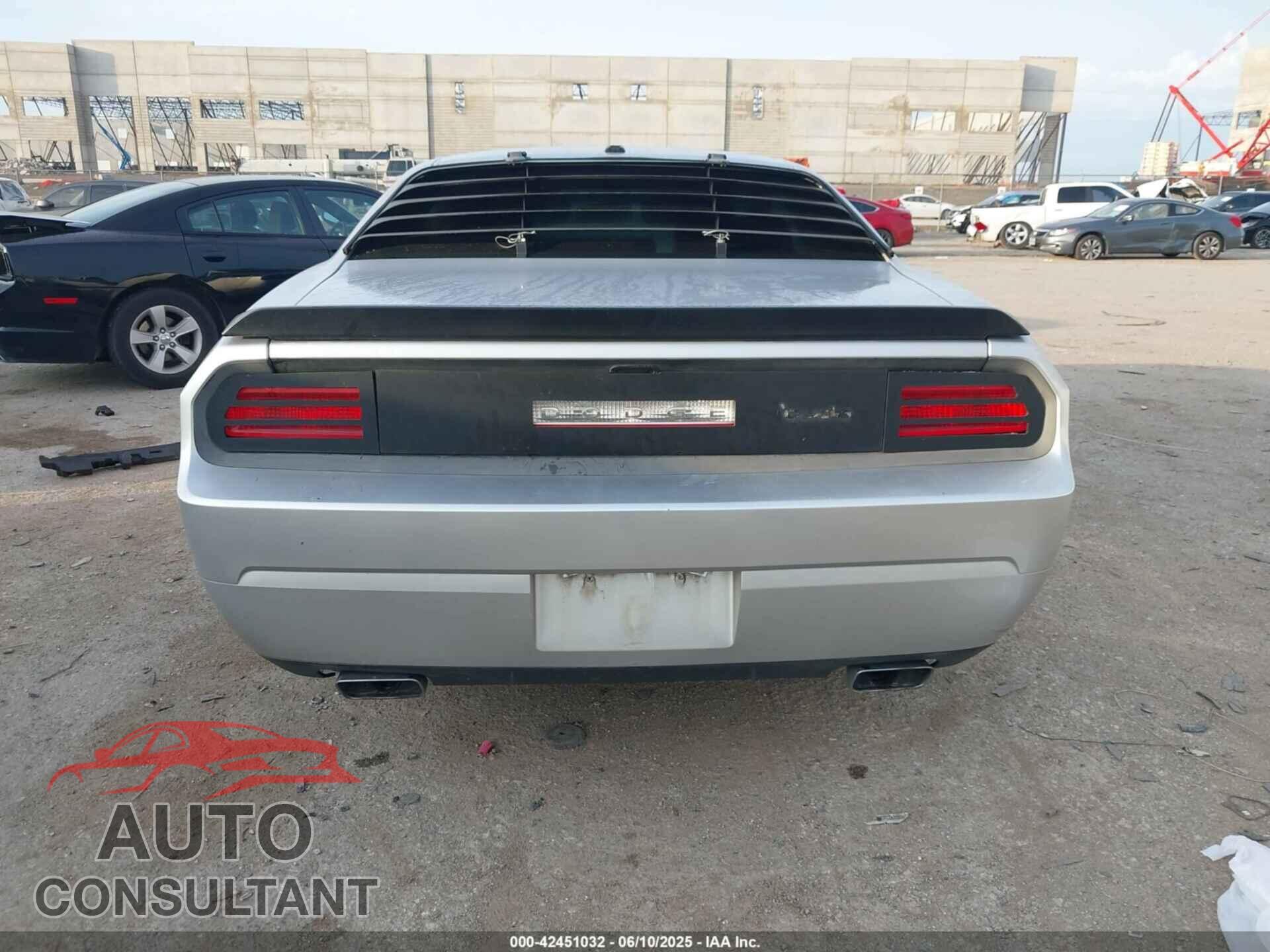 DODGE CHALLENGER 2012 - 2C3CDYBT4CH193975