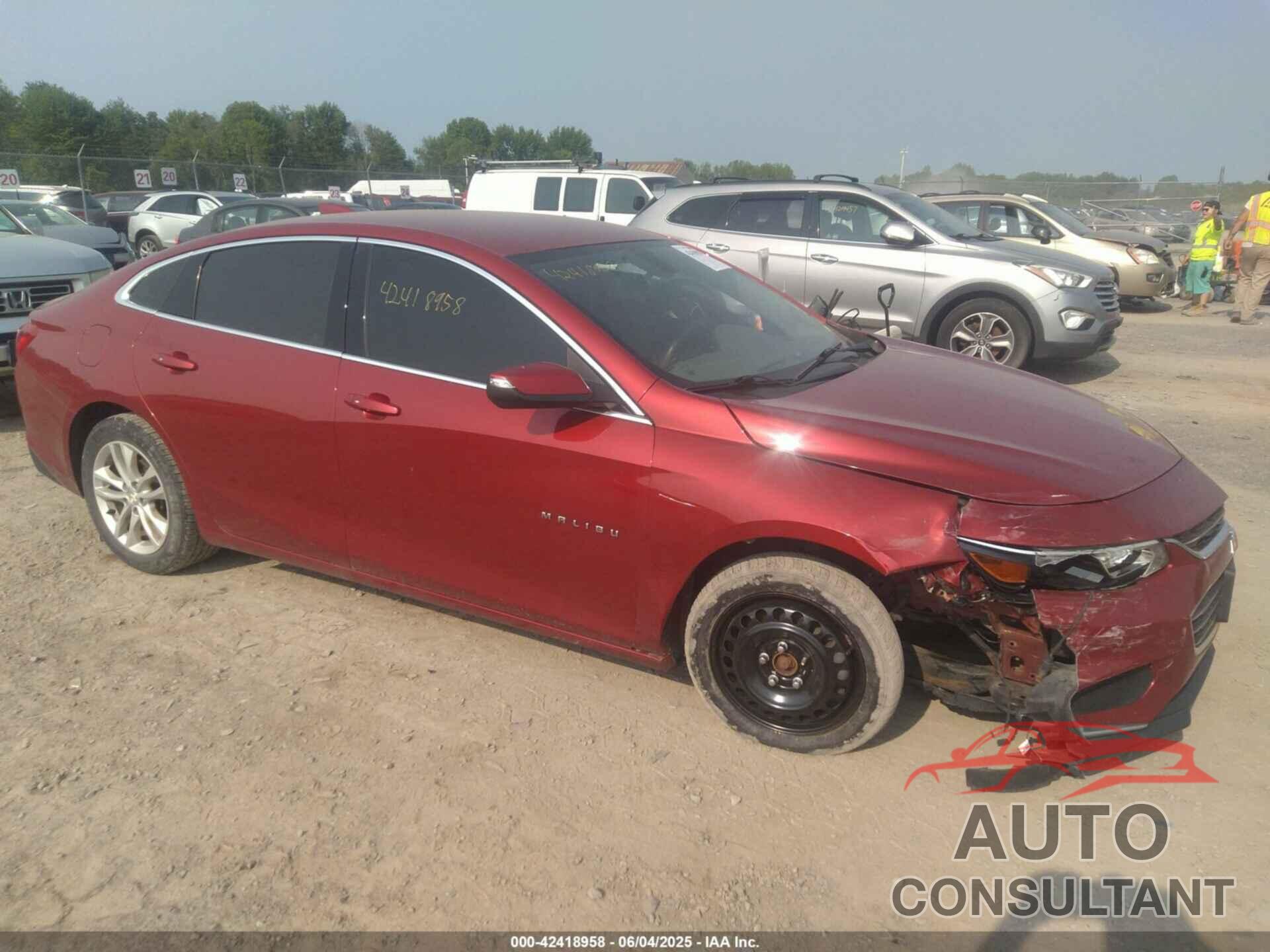 CHEVROLET MALIBU 2016 - 1G1ZE5ST7GF192661