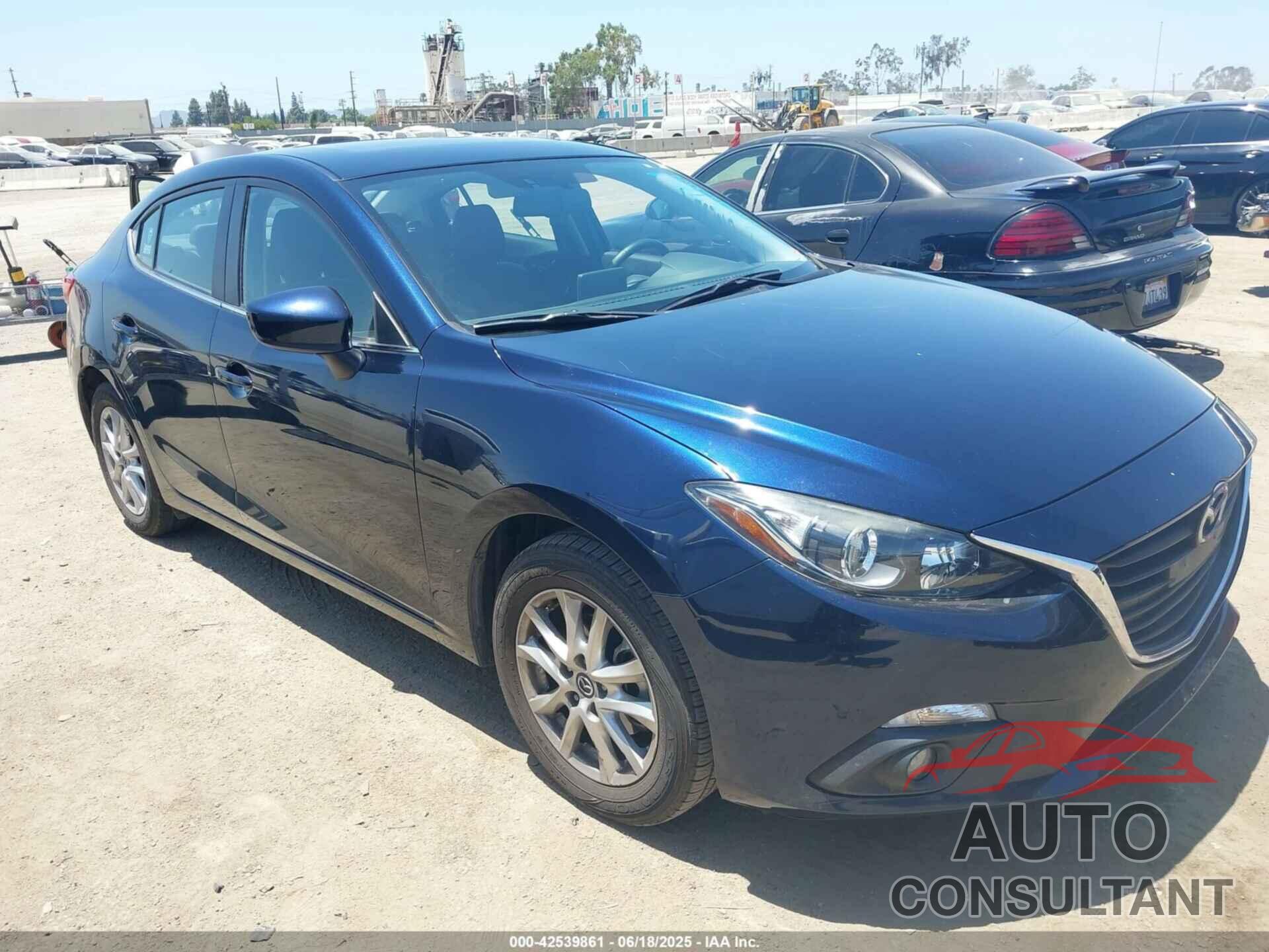 MAZDA MAZDA3 2016 - JM1BM1X73G1287117