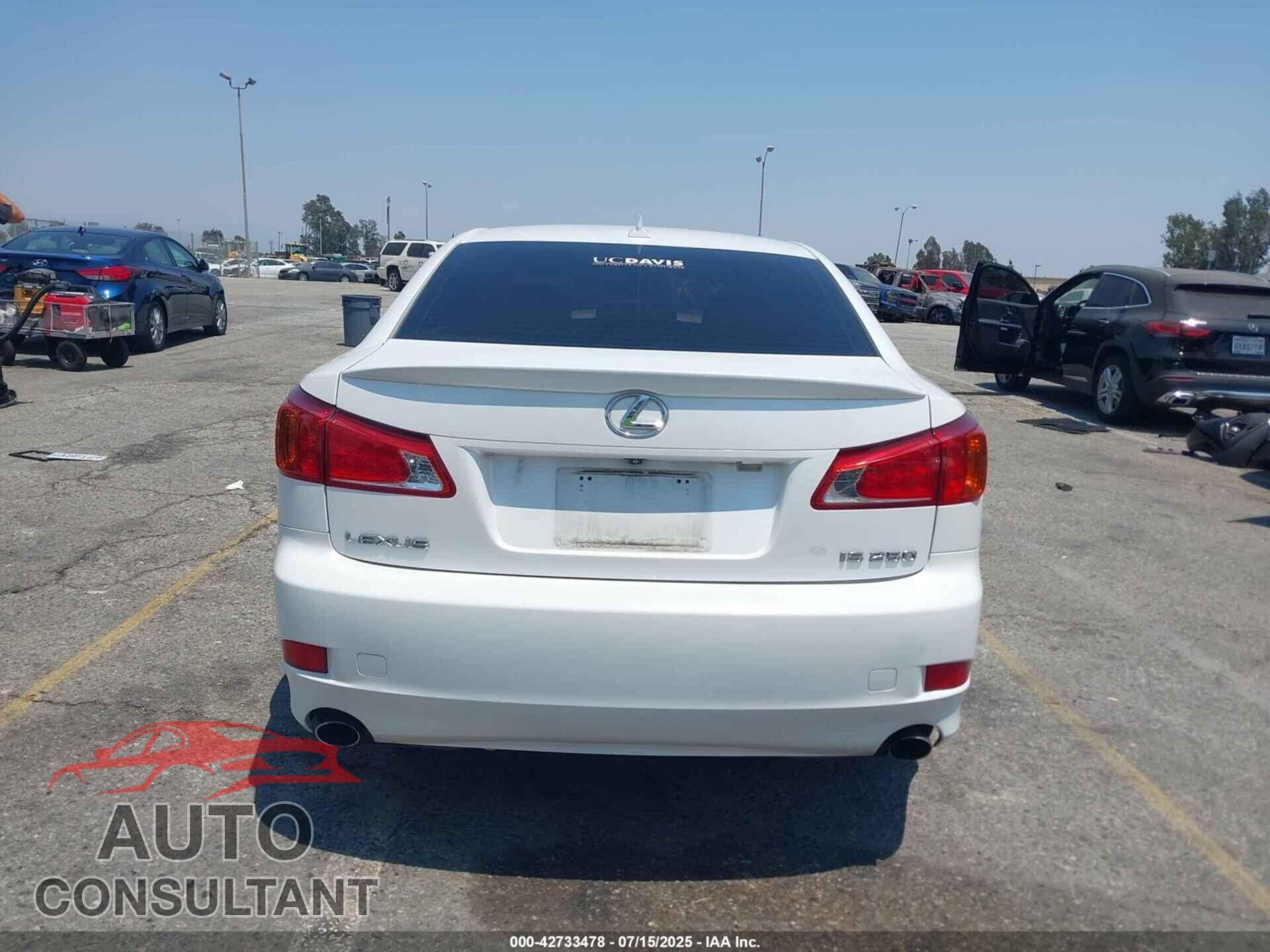 LEXUS IS 250 2009 - JTHBK262995106632