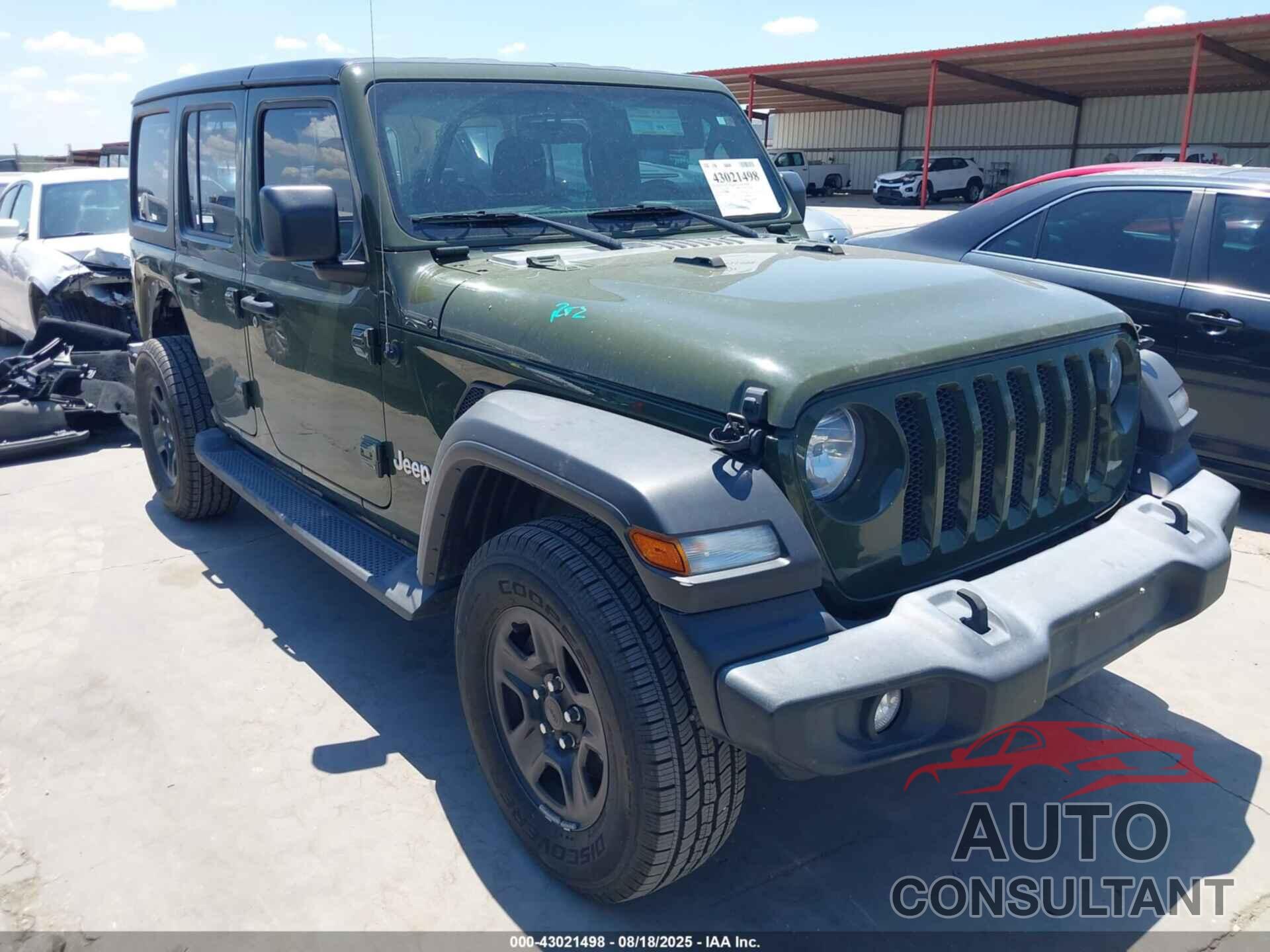 JEEP WRANGLER UNLIMITED 2021 - 1C4HJXDG0MW526762