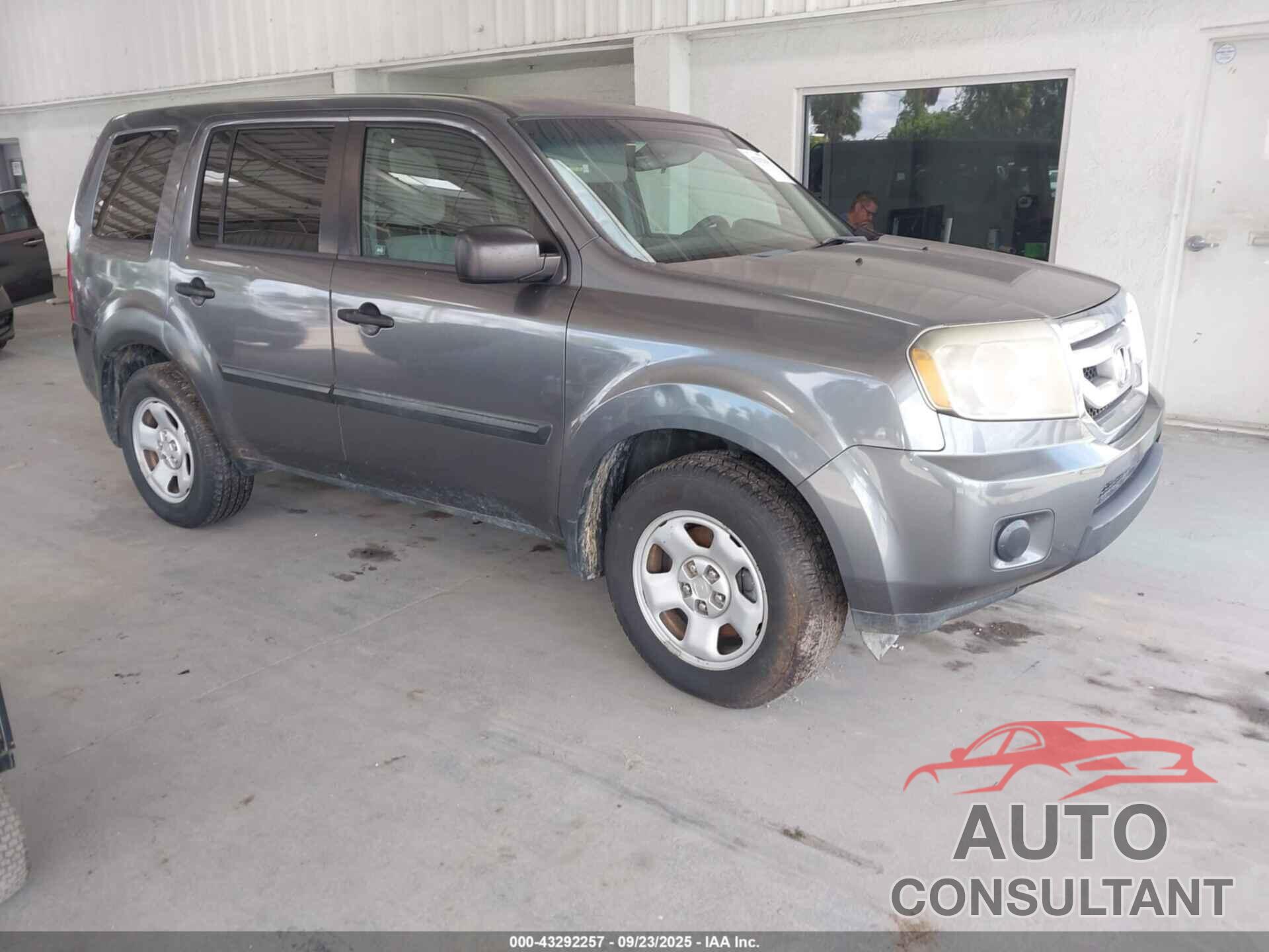 HONDA PILOT 2011 - 5FNYF3H25BB054830