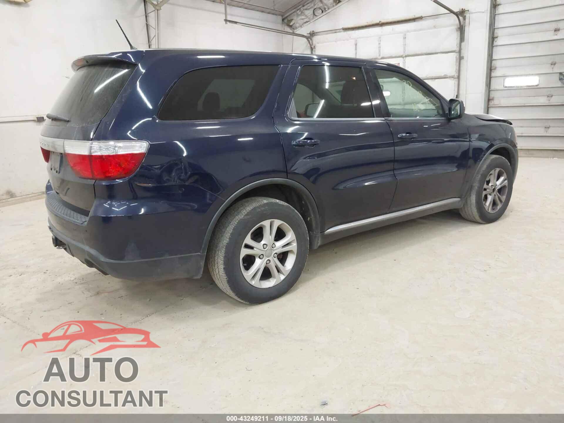 DODGE DURANGO 2012 - 1C4RDJAG9CC164184
