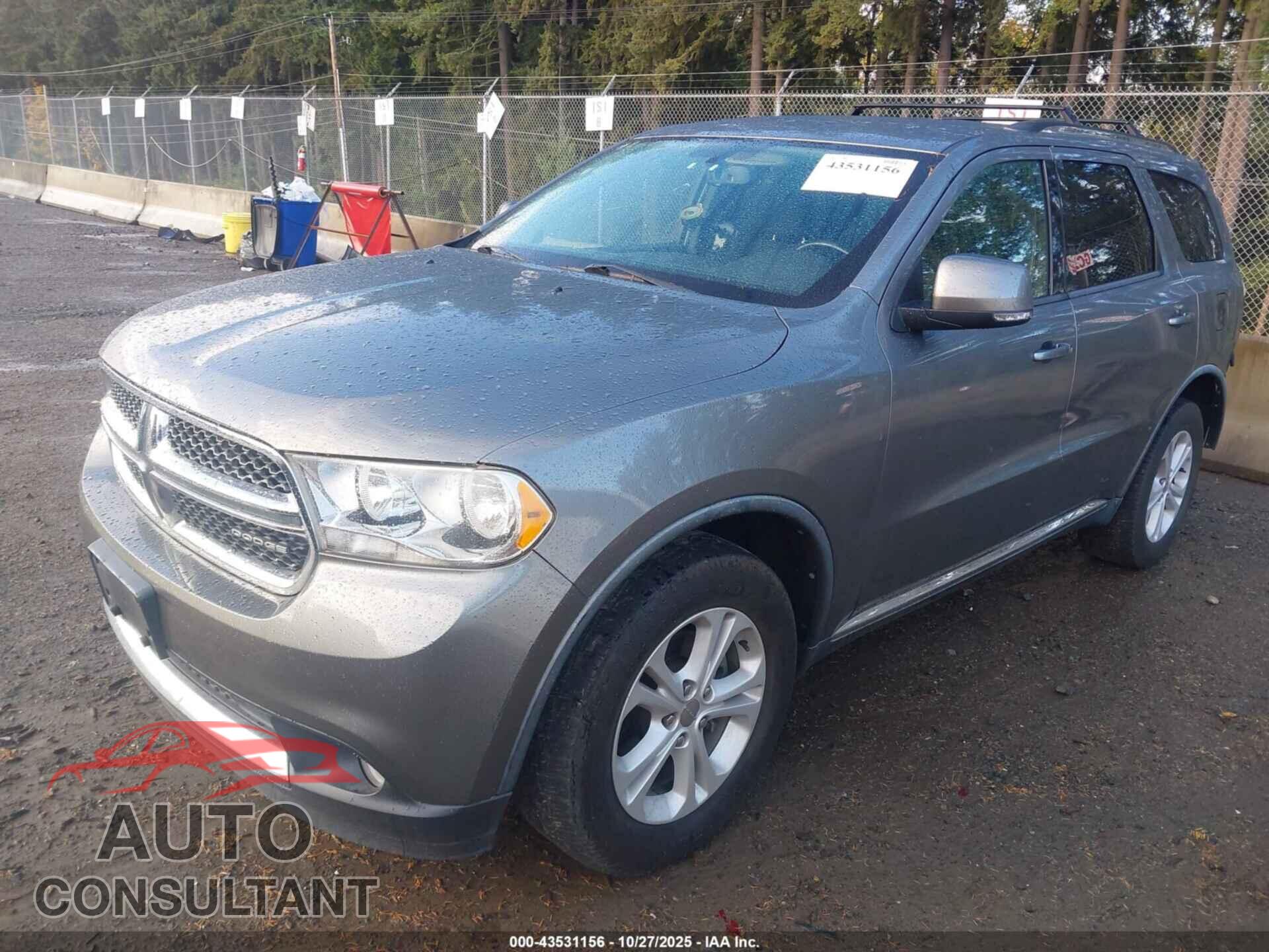 DODGE DURANGO 2011 - 1D4RE4GG9BC717116