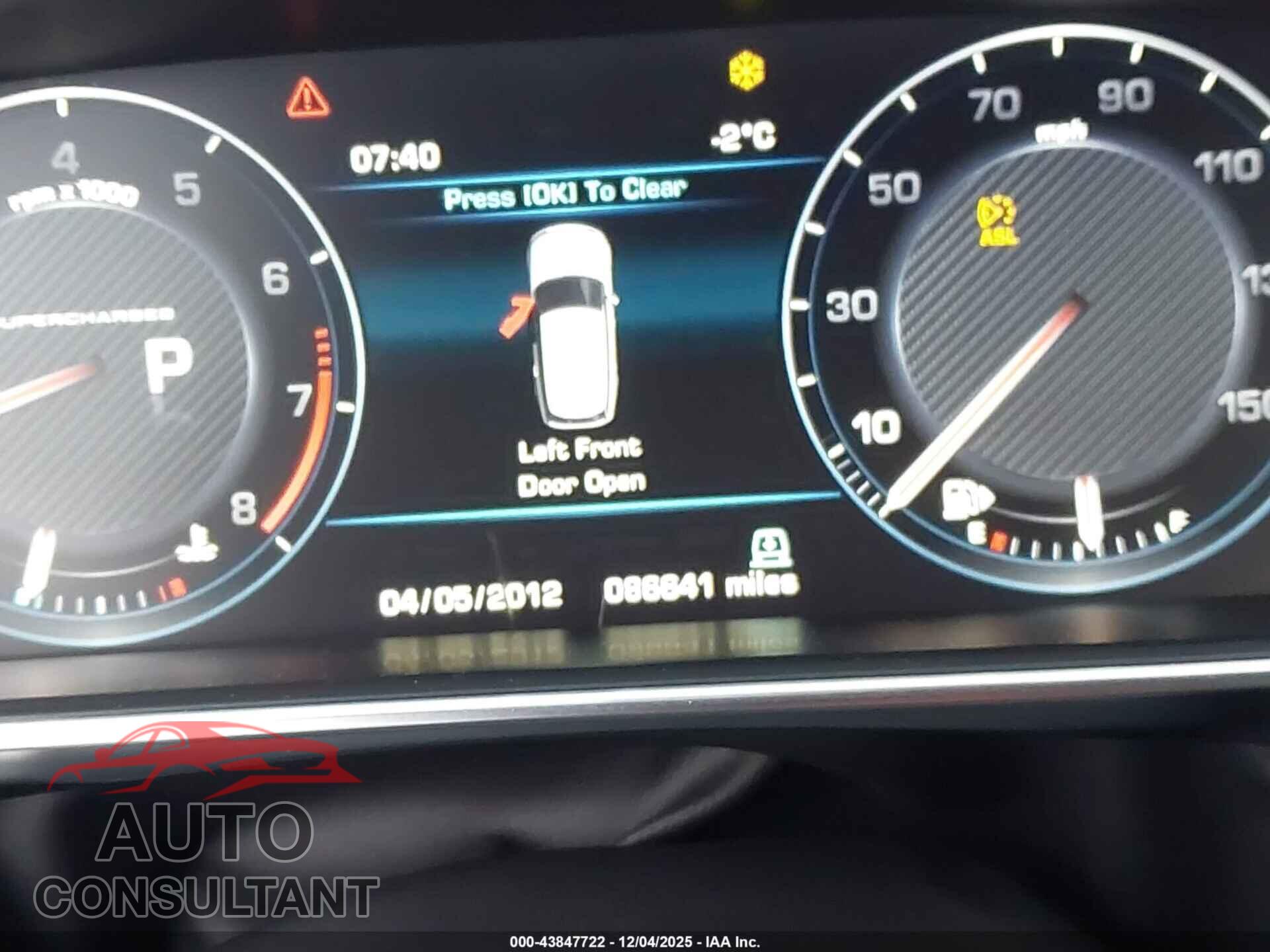 LAND ROVER RANGE ROVER 2013 - SALGS2EF1DA124157