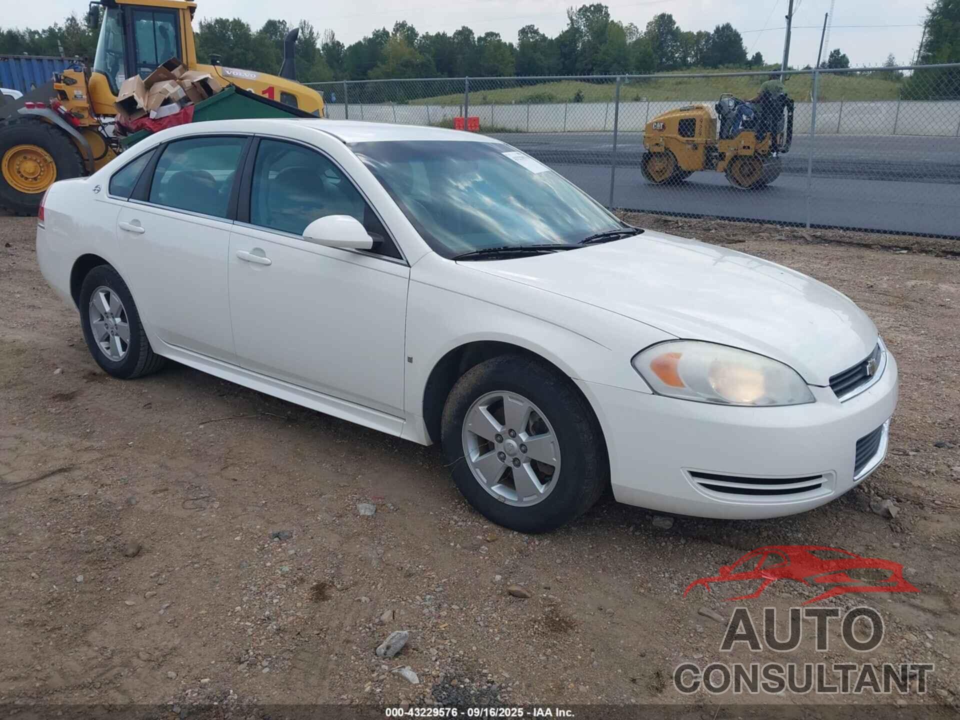 CHEVROLET IMPALA 2009 - 2G1WT57K891123156