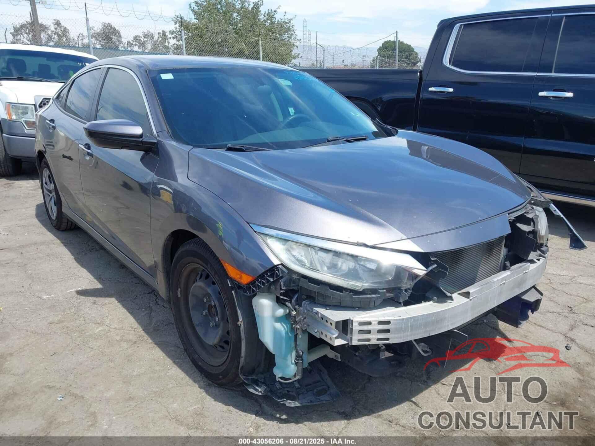 HONDA CIVIC 2017 - 2HGFC2F58HH574841