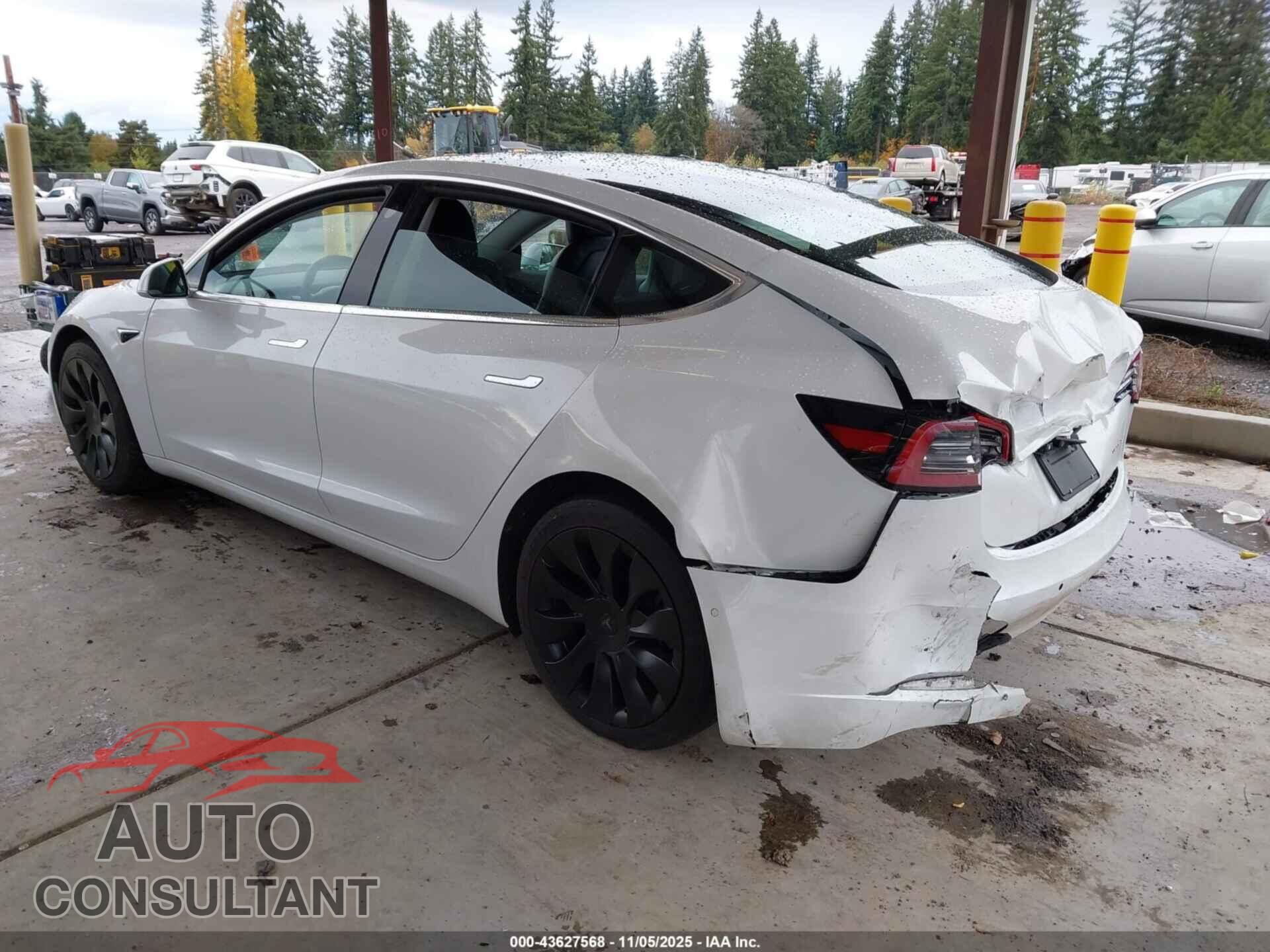 TESLA MODEL 3 2019 - 5YJ3E1EB6KF511750
