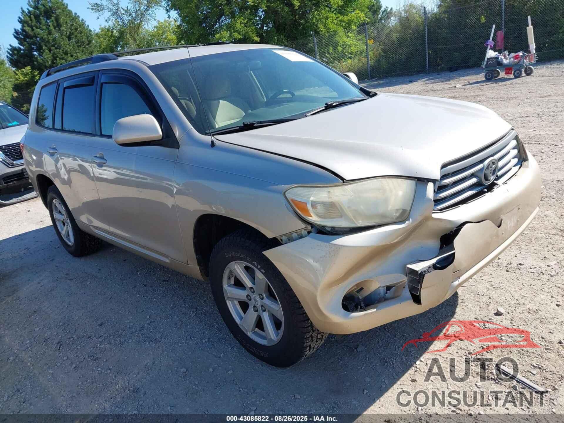 TOYOTA HIGHLANDER 2009 - JTEDS41A892070790