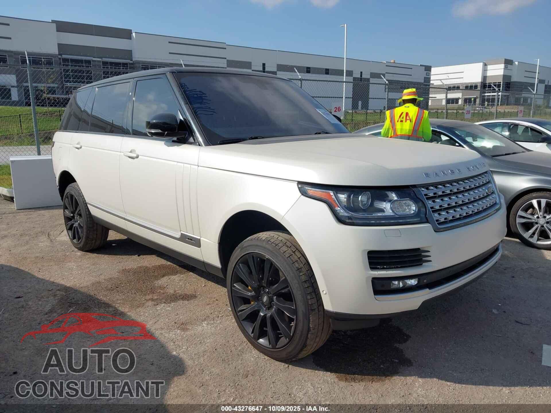 LAND ROVER RANGE ROVER 2015 - SALGS3TF8FA217978