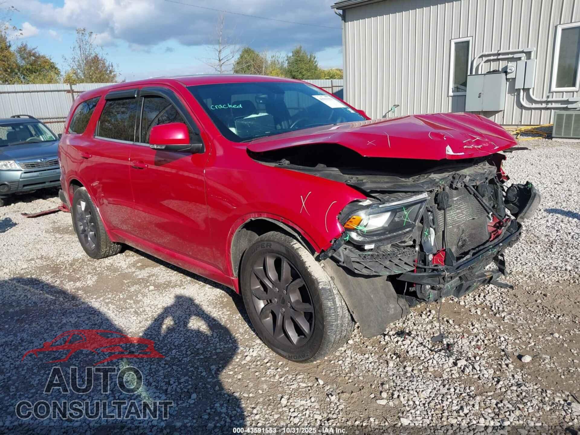 DODGE DURANGO 2017 - 1C4SDJCT9HC681584