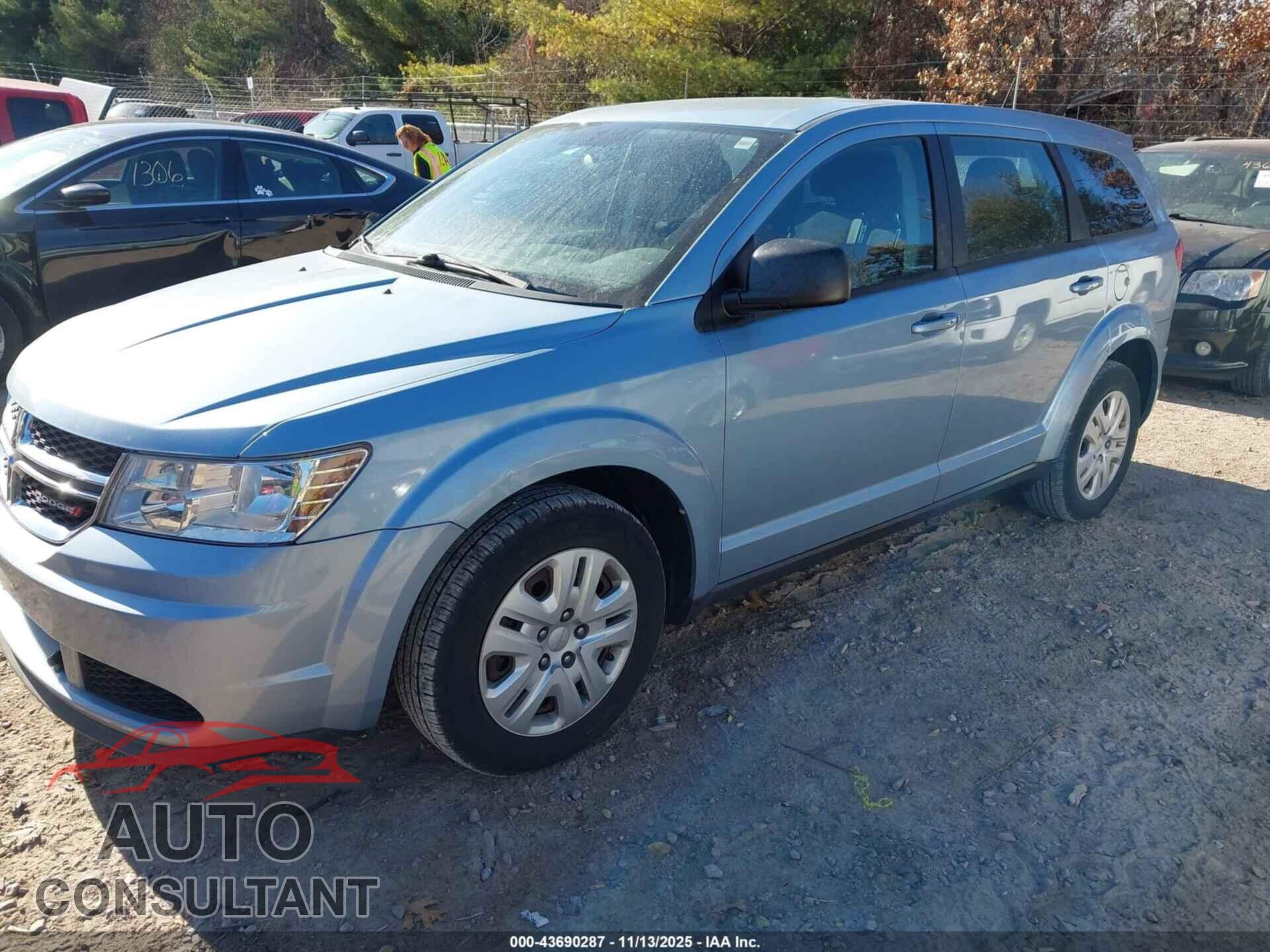 DODGE JOURNEY 2013 - 3C4PDCAB4DT723802