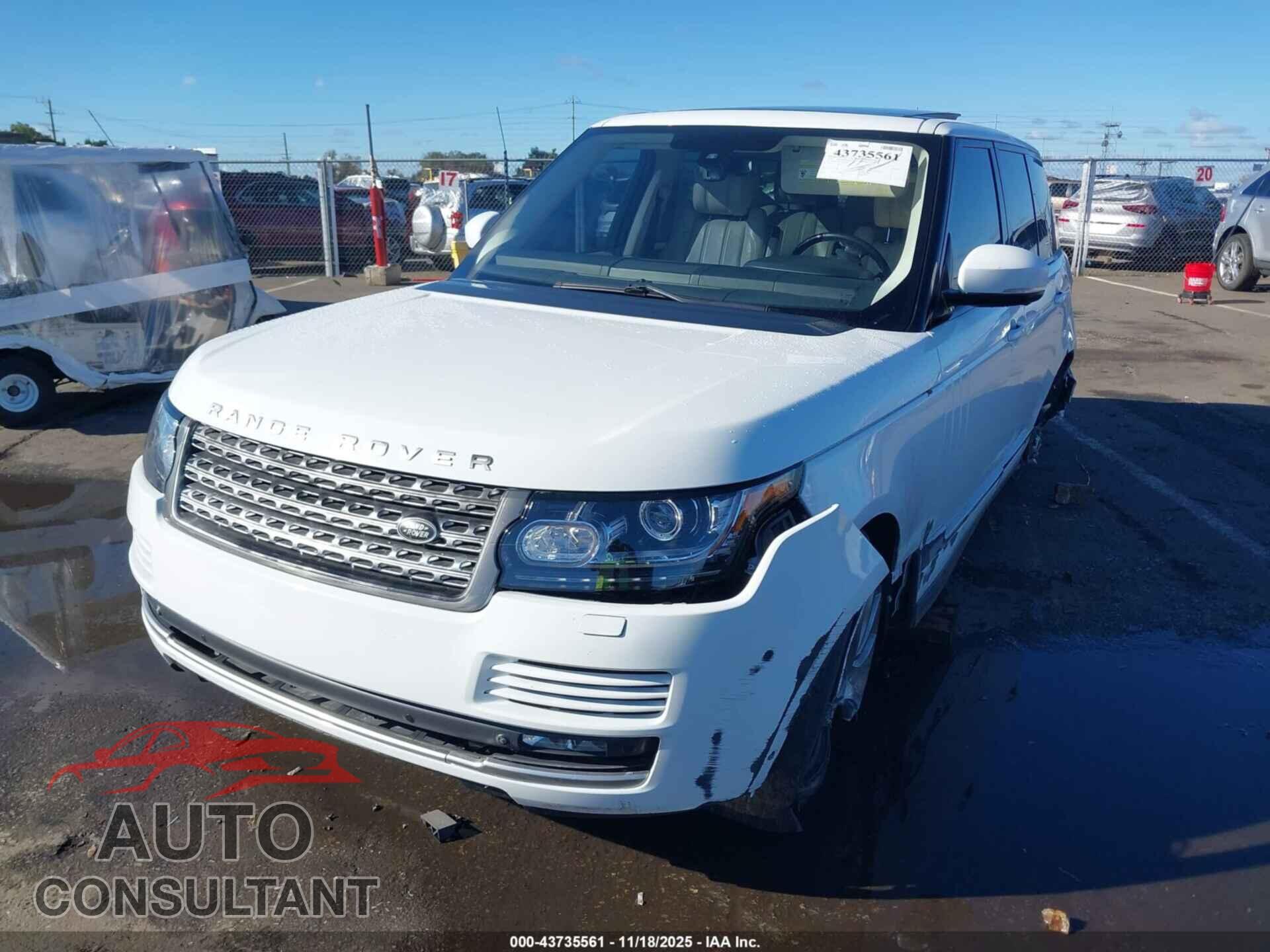 LAND ROVER RANGE ROVER 2014 - SALGS2EF9EA130340