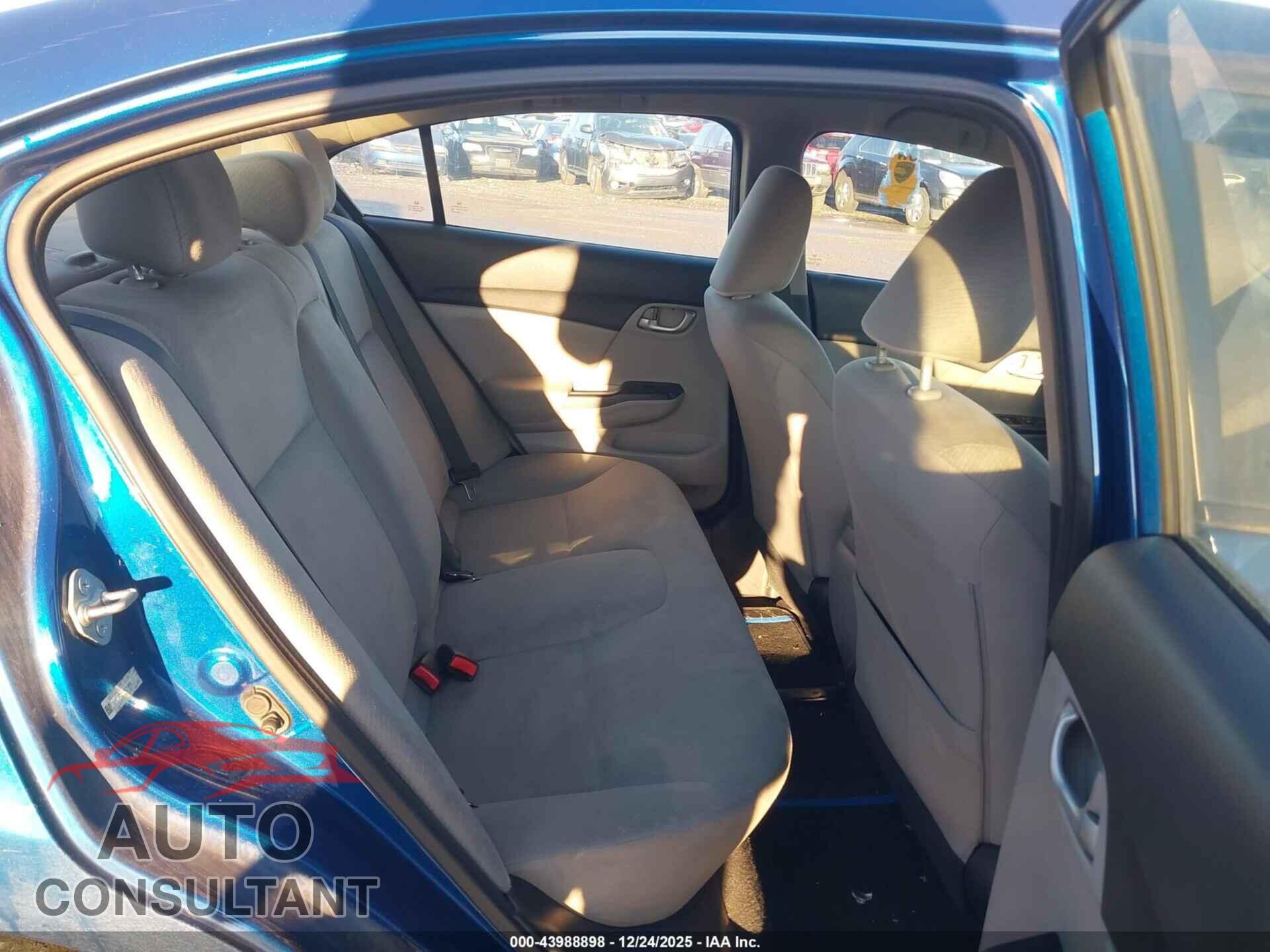 HONDA CIVIC 2013 - 19XFB2F57DE214869