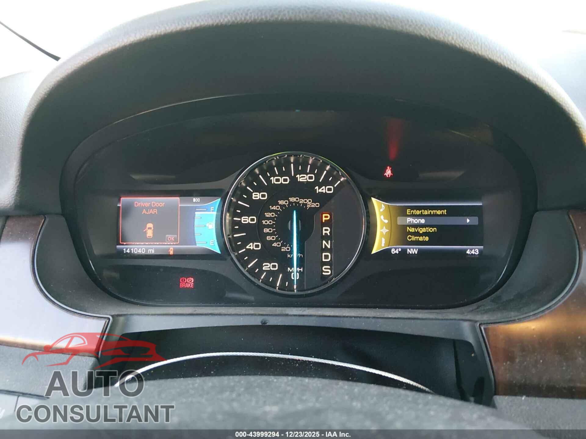 FORD EDGE 2013 - 2FMDK4KC7DBC15207