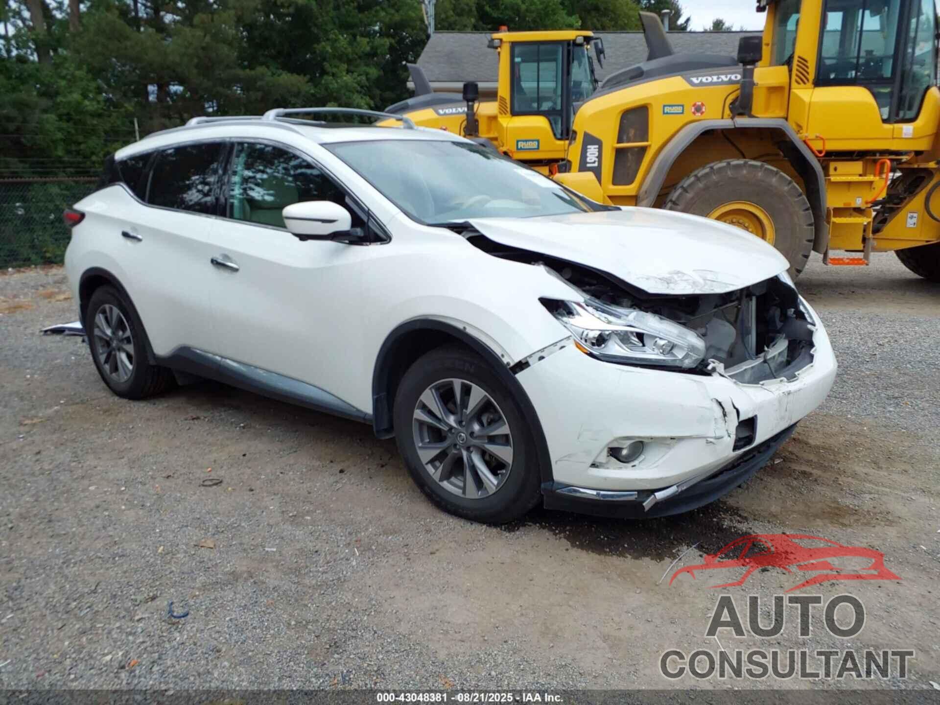 NISSAN MURANO 2017 - 5N1AZ2MH9HN123120