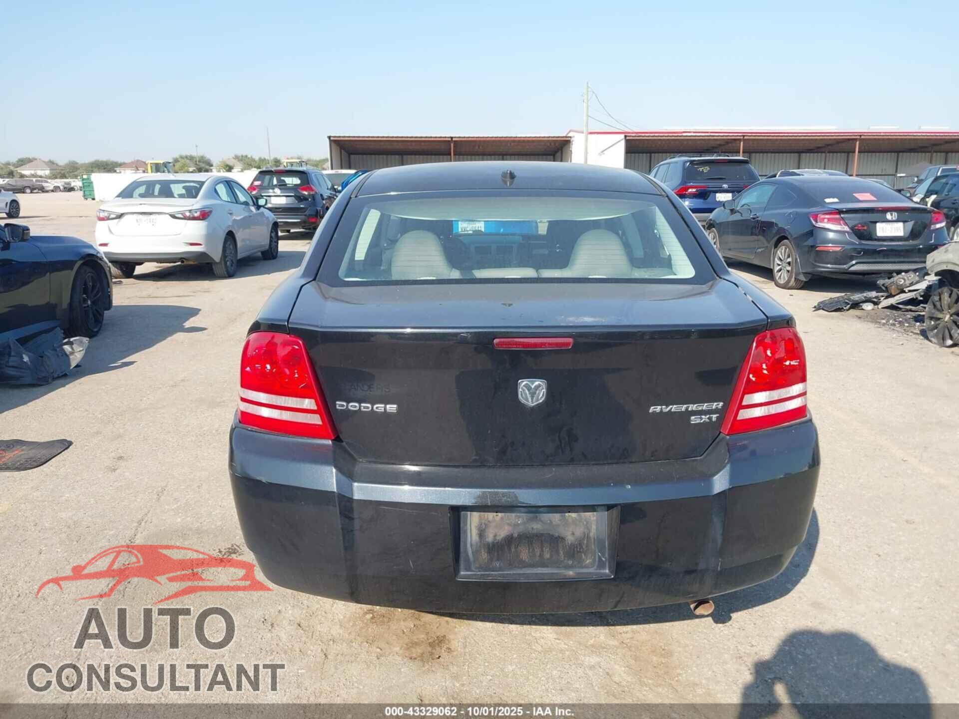 DODGE AVENGER 2010 - 1B3CC4FB8AN200733