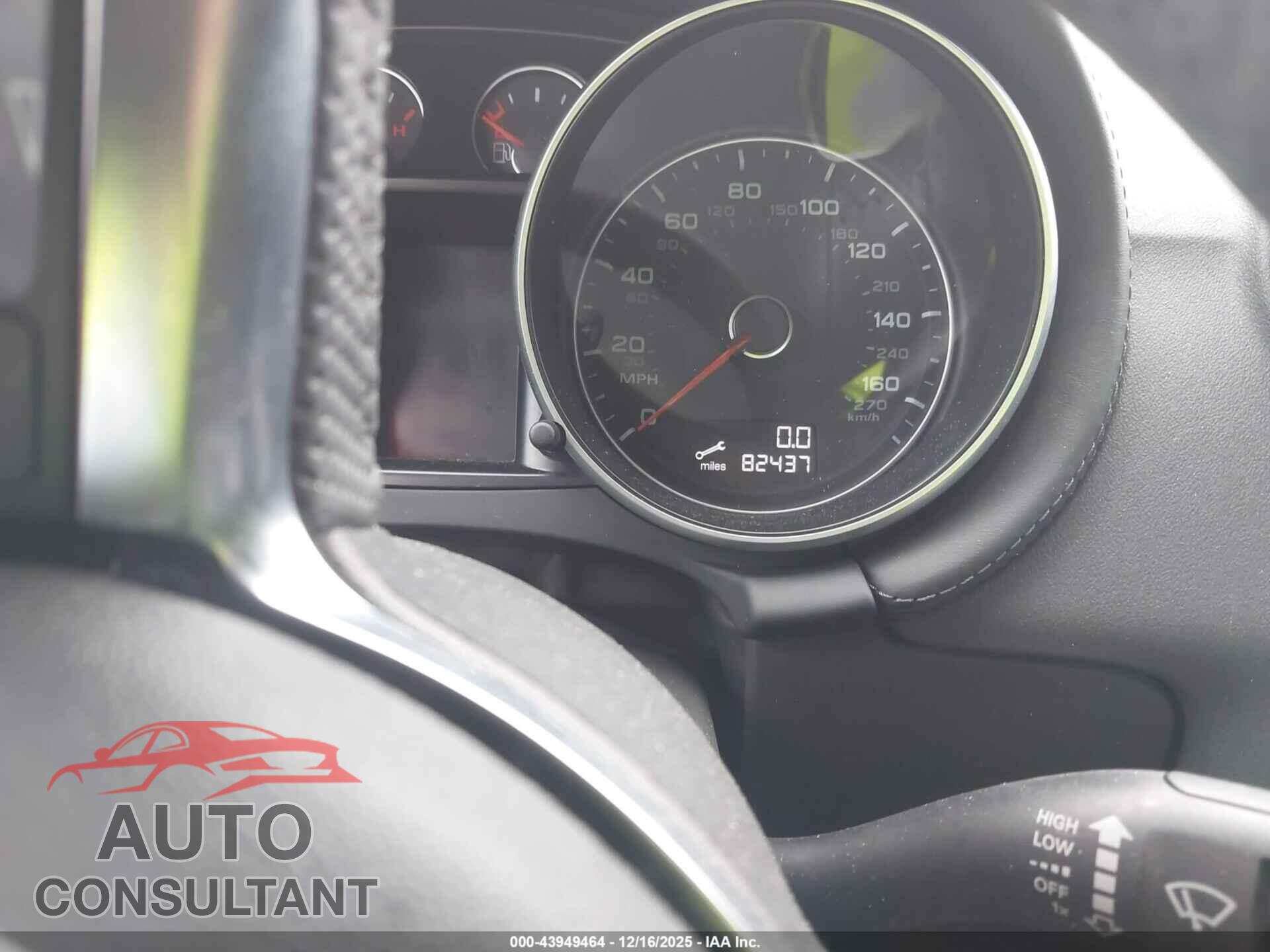AUDI TT 2014 - TRUBFAFK8E1004682