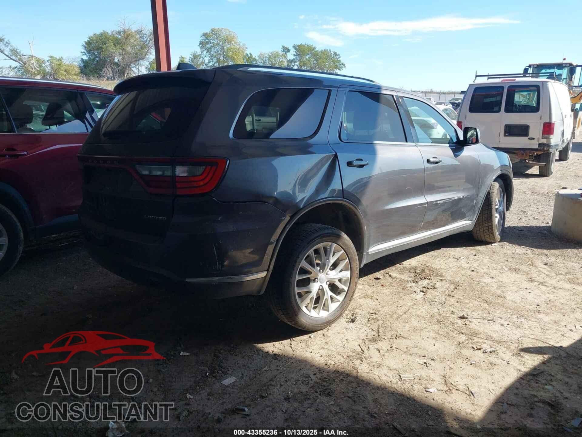 DODGE DURANGO 2016 - 1C4RDJDG3GC307535