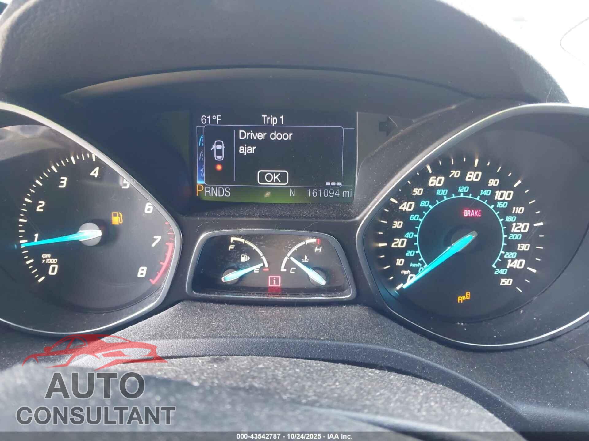 FORD ESCAPE 2013 - 1FMCU9H99DUB42687