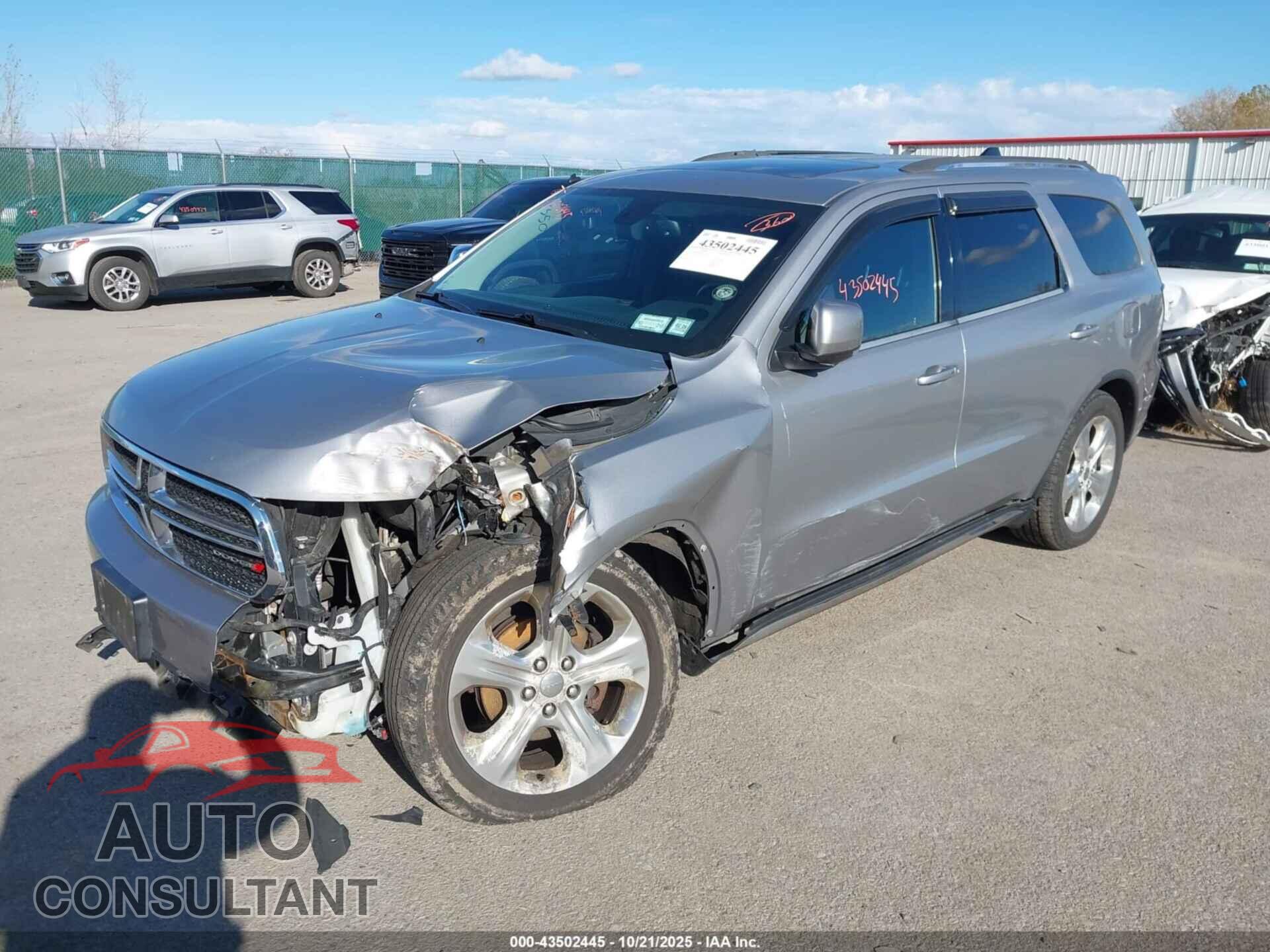 DODGE DURANGO 2014 - 1C4RDJDG2EC267932