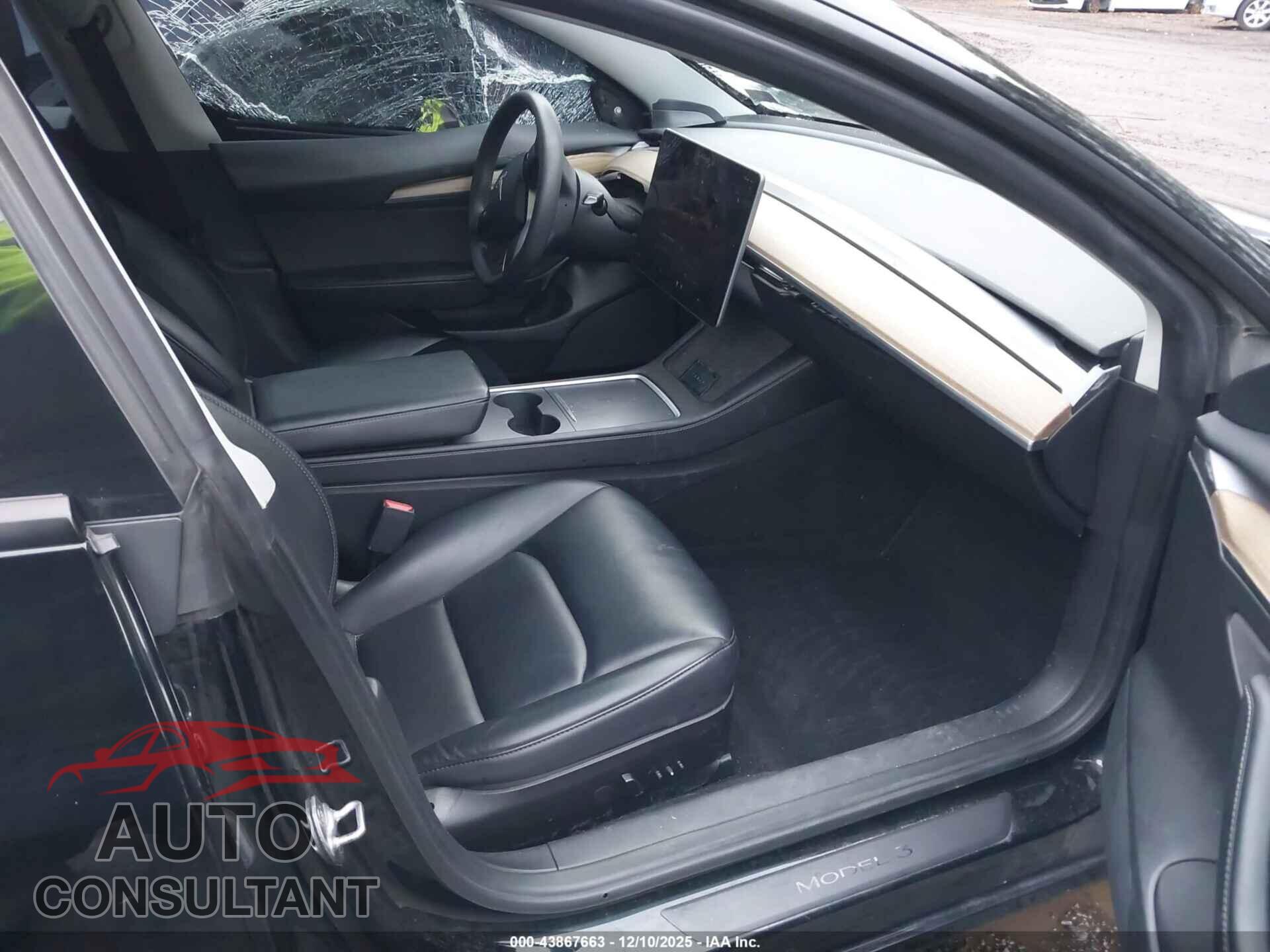 TESLA MODEL 3 2022 - 5YJ3E1EA2NF343956