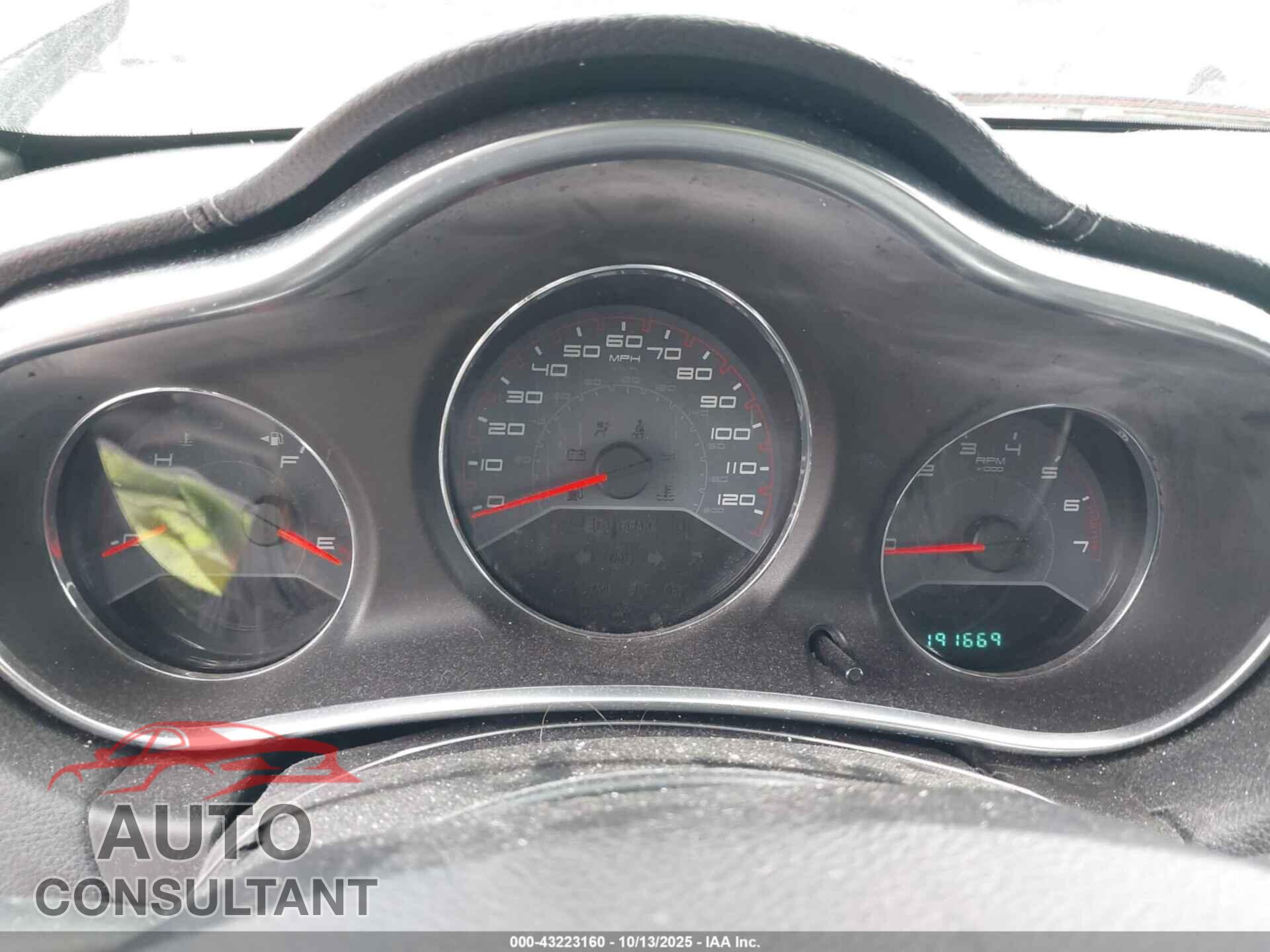 DODGE AVENGER 2012 - 1C3CDZAB1CN157697