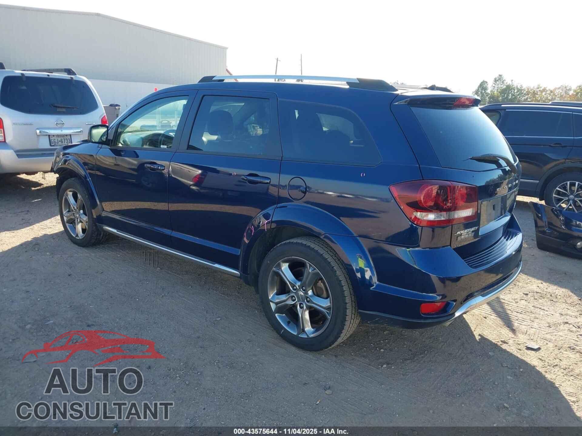 DODGE JOURNEY 2017 - 3C4PDCGG0HT625438