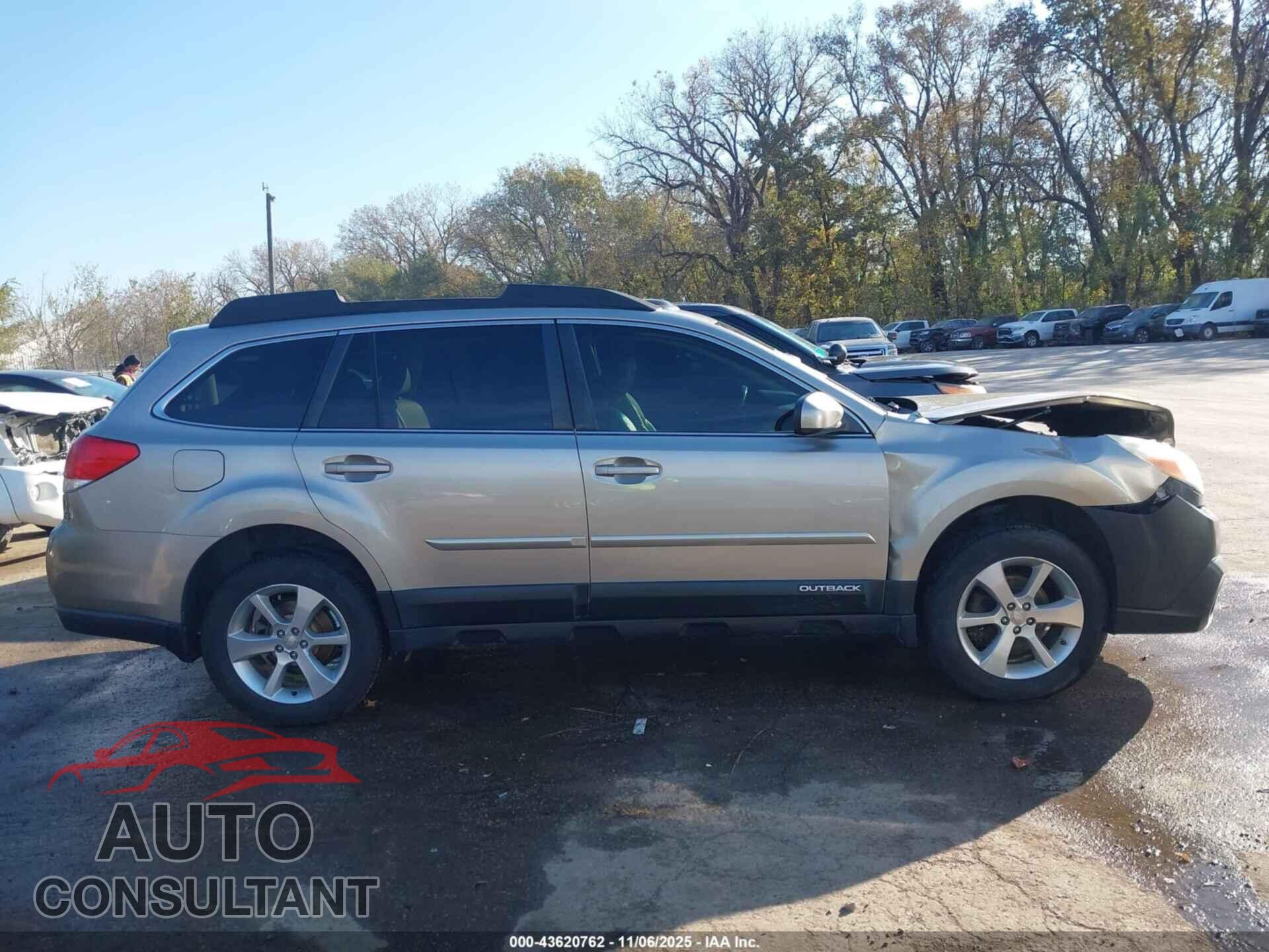 SUBARU OUTBACK 2014 - 4S4BRBLC4E3200929