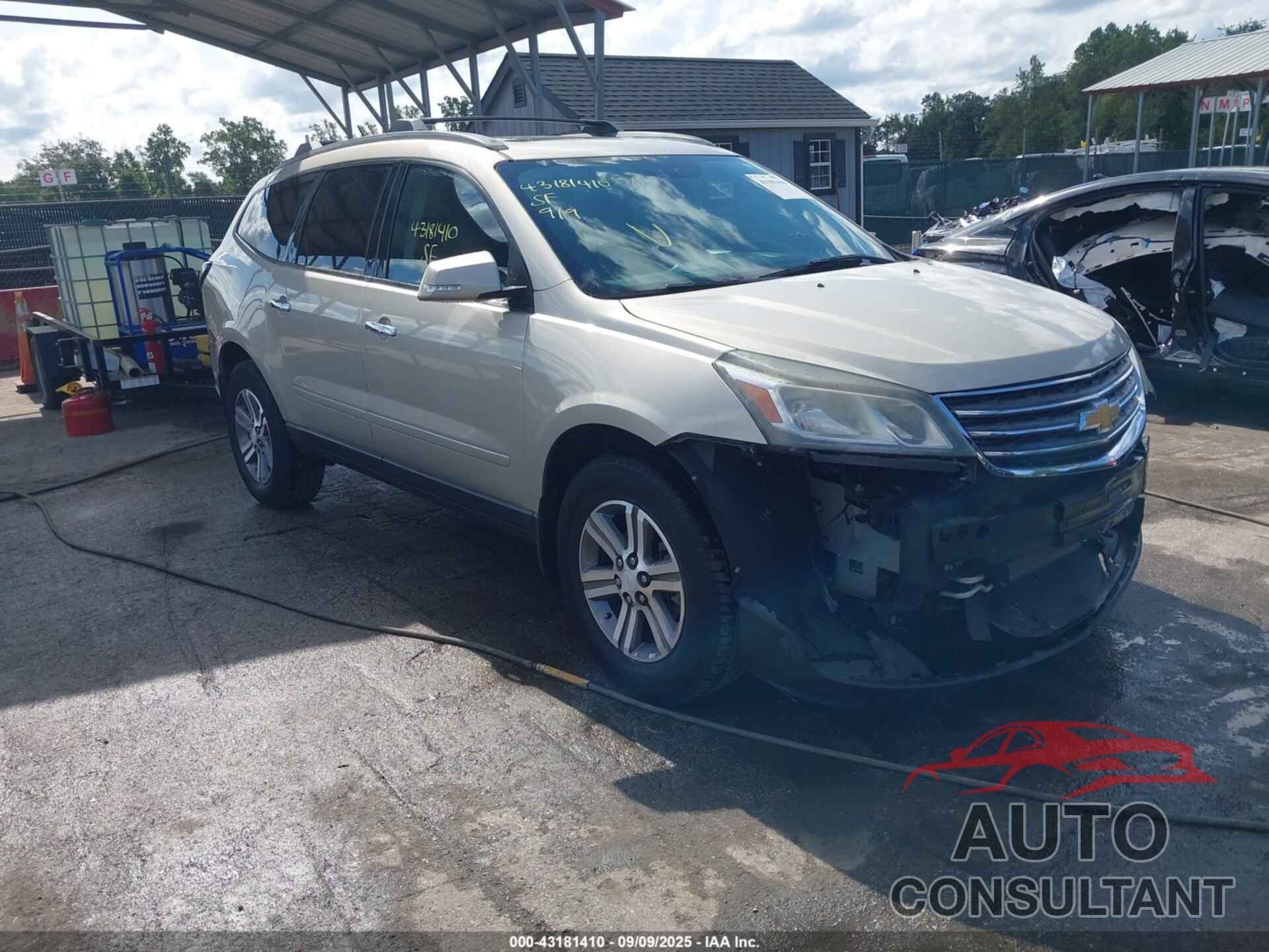 CHEVROLET TRAVERSE 2015 - 1GNKRGKD2FJ181409