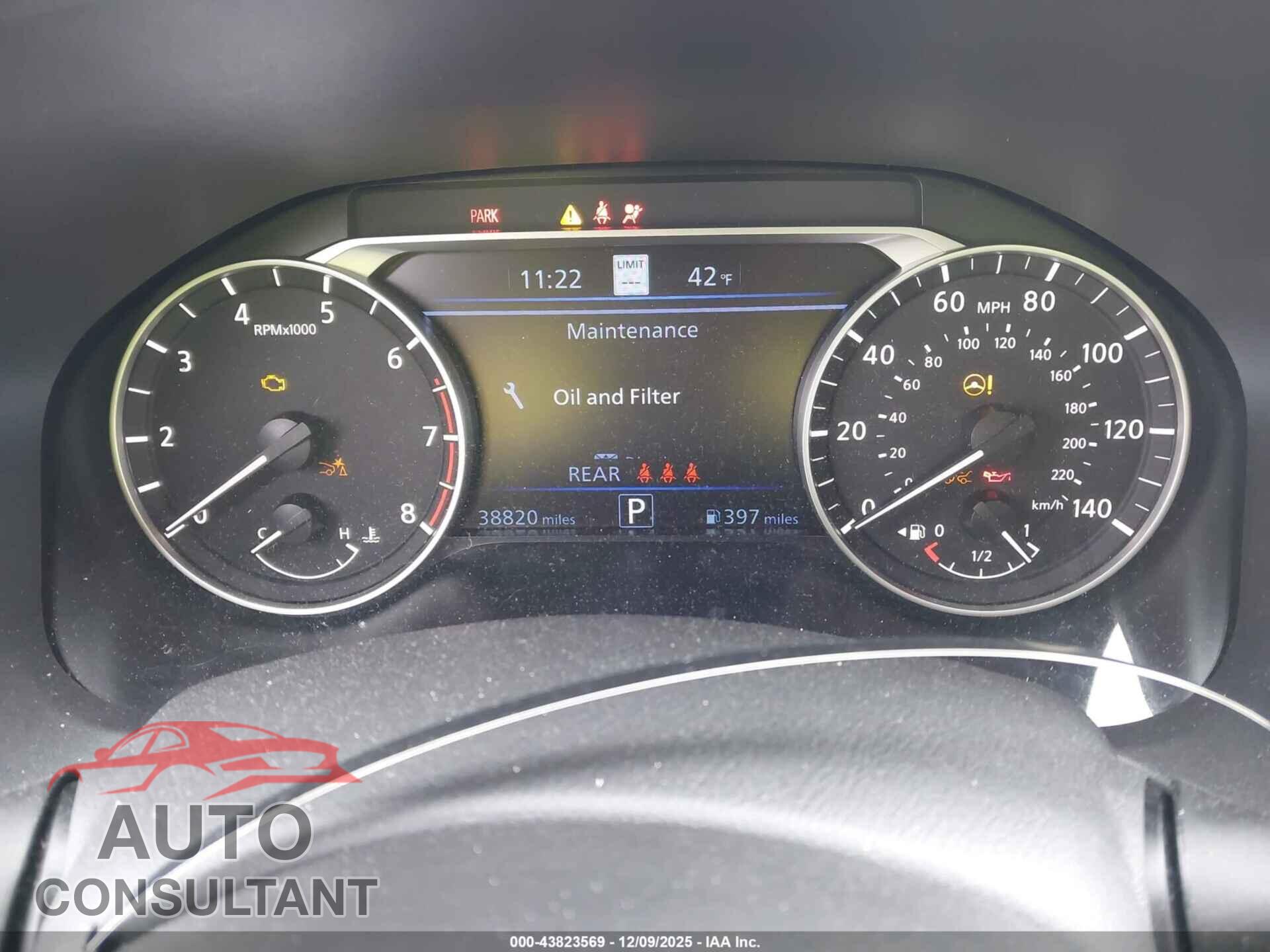 NISSAN ALTIMA 2024 - 1N4BL4EV2RN395557
