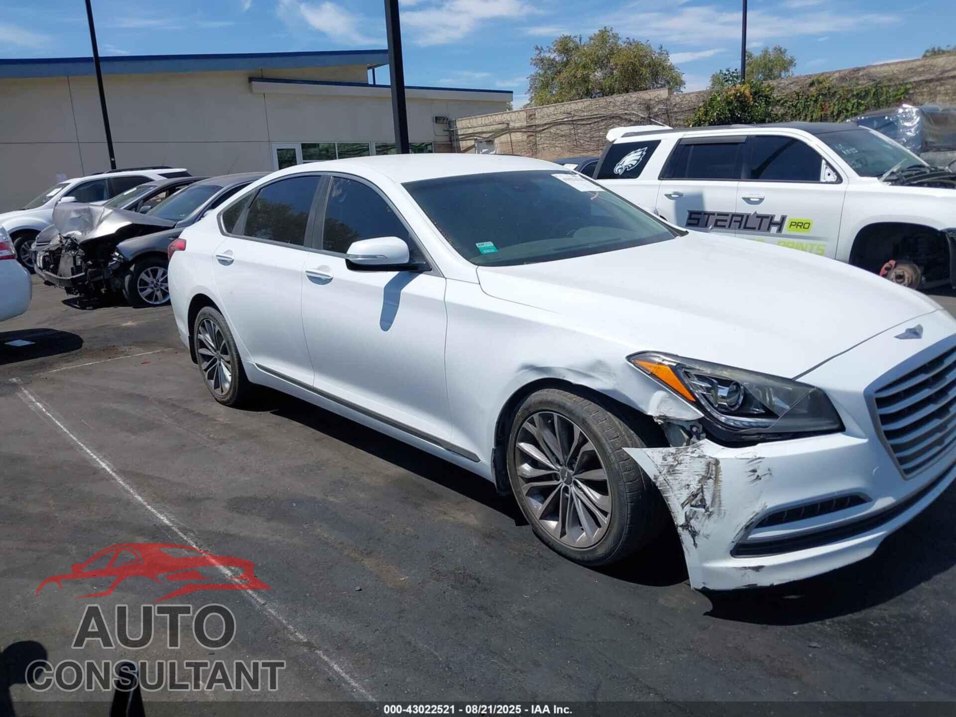 HYUNDAI GENESIS 2015 - KMHGN4JE1FU079063