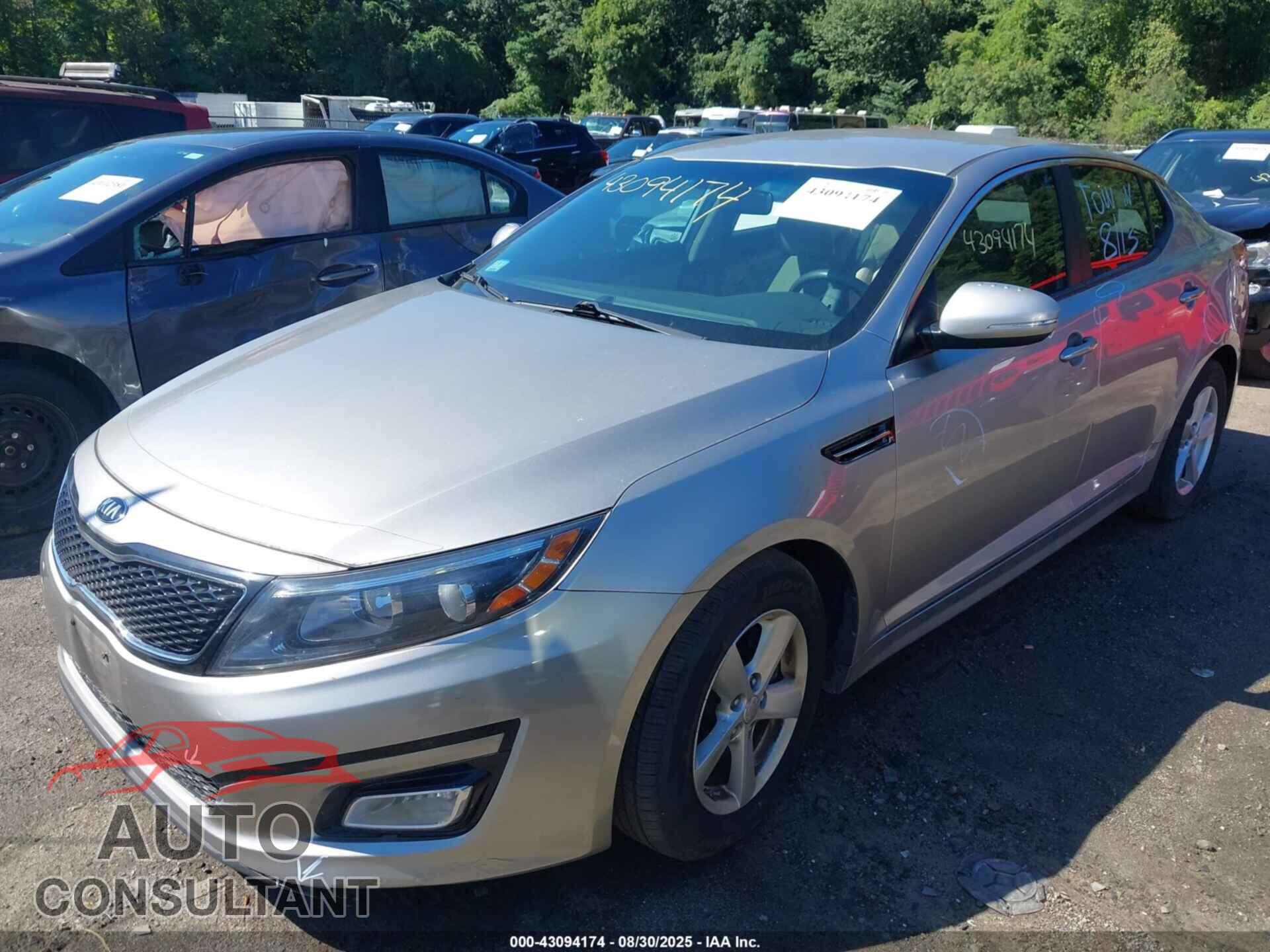 KIA OPTIMA 2015 - KNAGM4A79F5559352