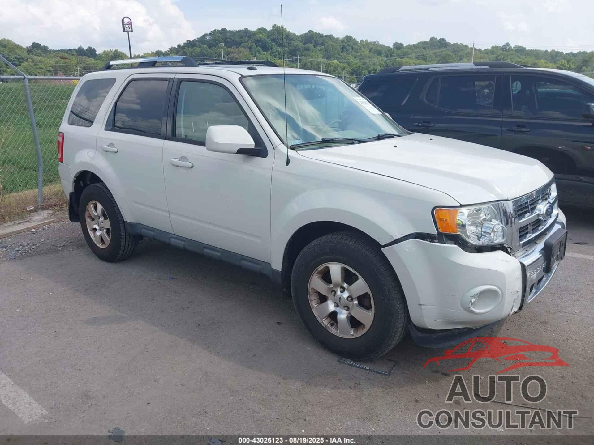 FORD ESCAPE 2012 - 1FMCU0EG0CKB41887