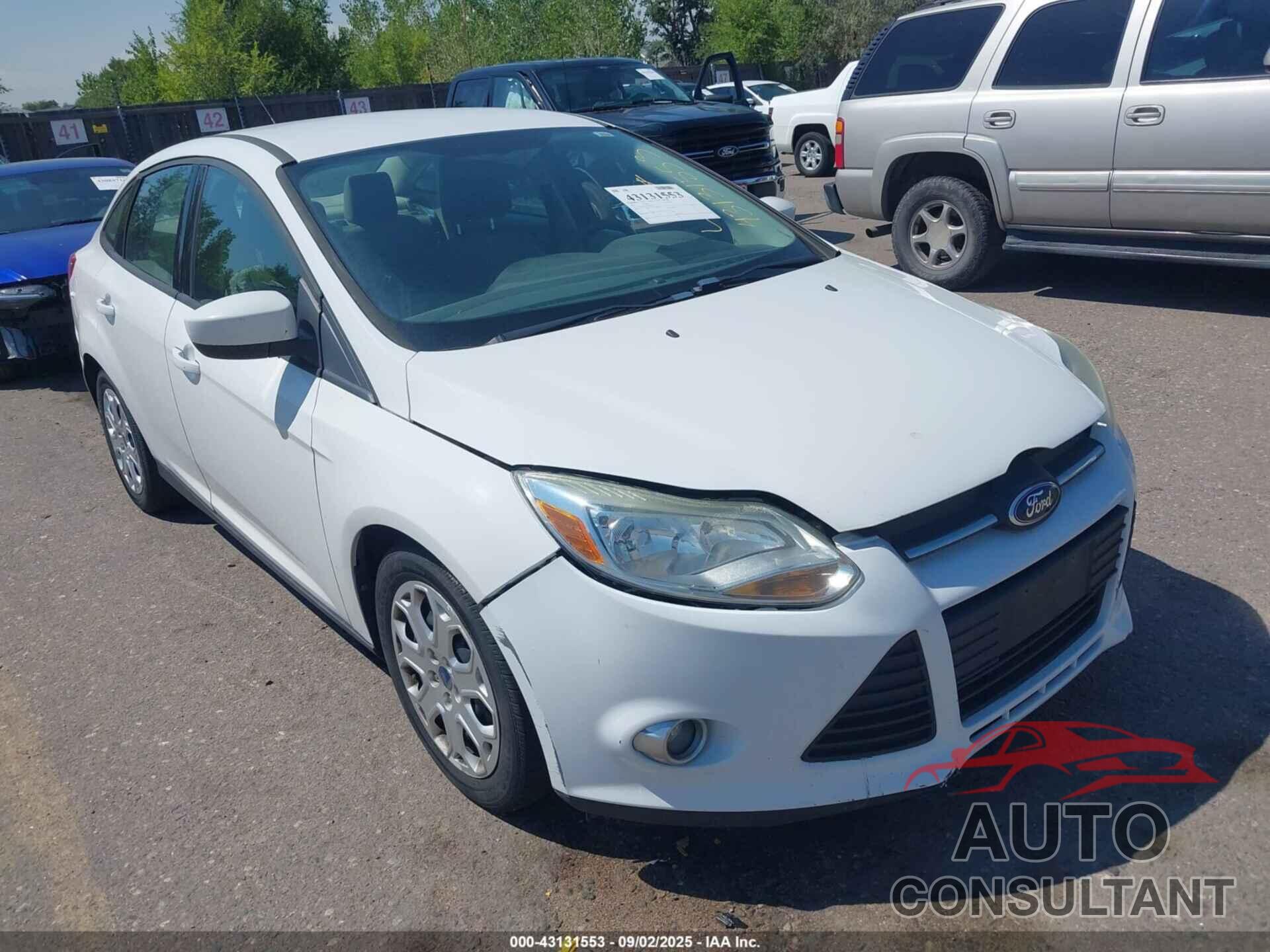 FORD FOCUS 2012 - 1FAHP3F21CL420125