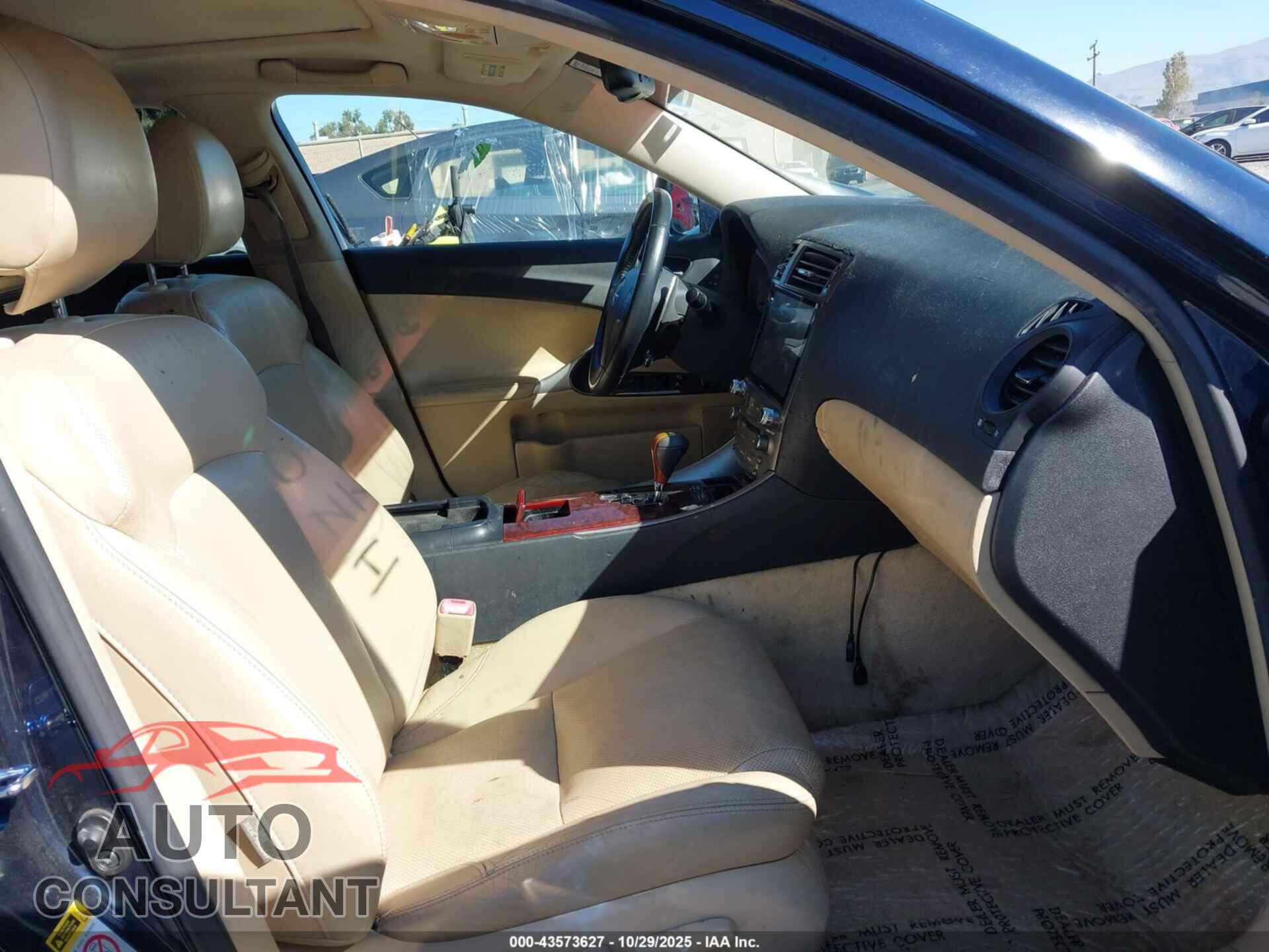 LEXUS IS 350 2006 - JTHBE262265010621