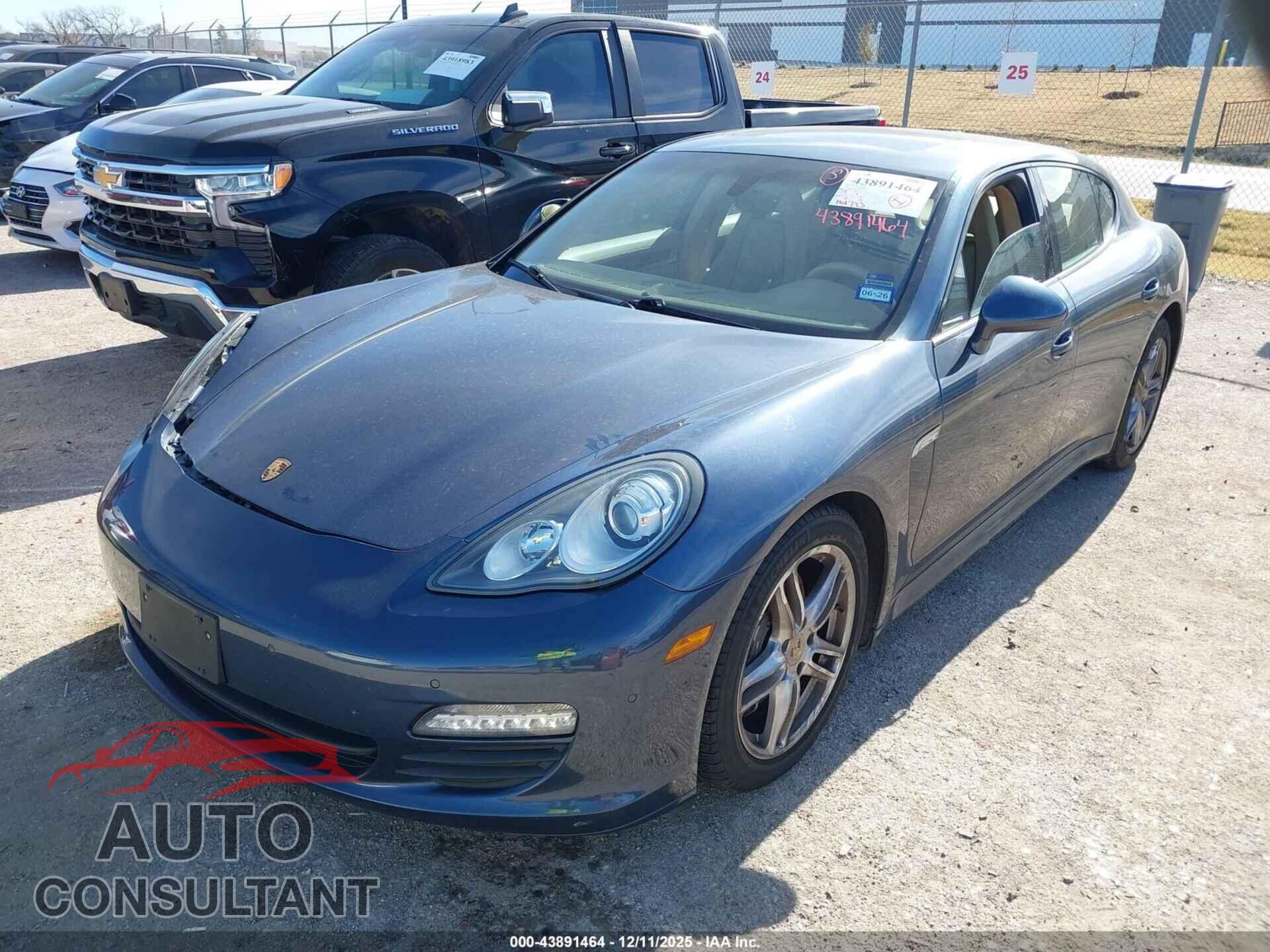 PORSCHE PANAMERA 2012 - WP0AA2A7XCL071461