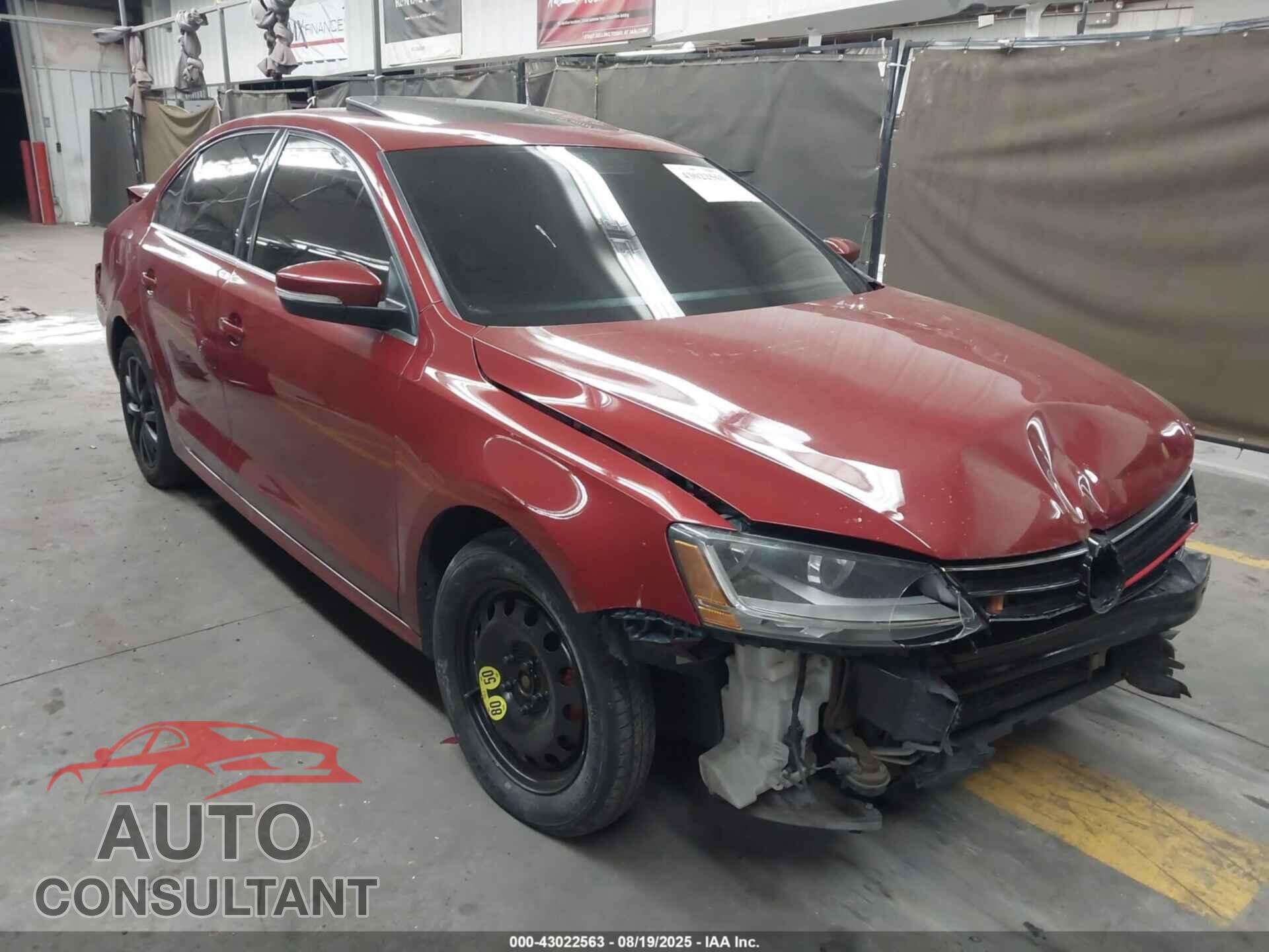 VOLKSWAGEN JETTA 2017 - 3VWDB7AJ3HM201778