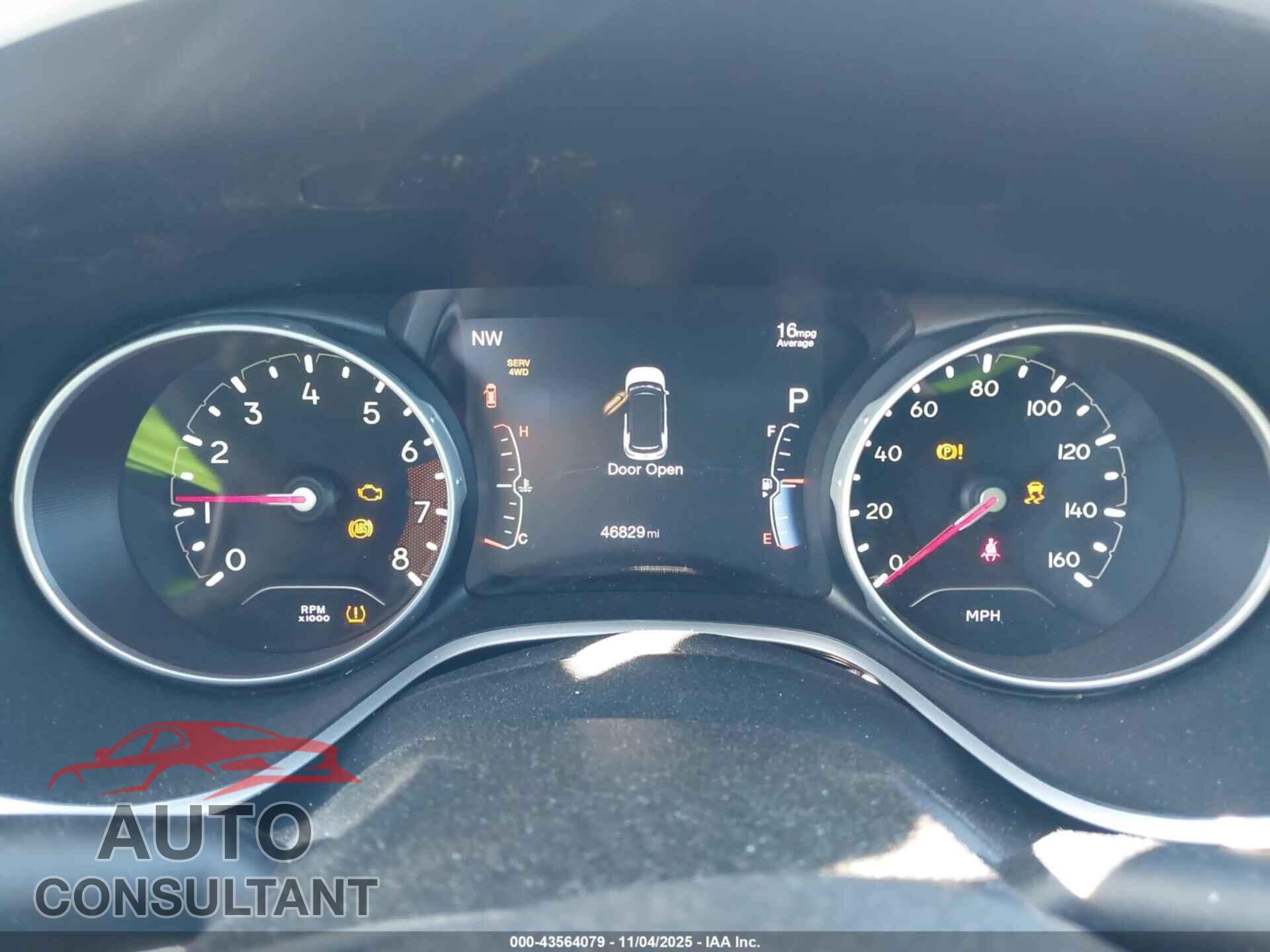 JEEP NEW COMPASS 2017 - 3C4NJDBB2HT660242