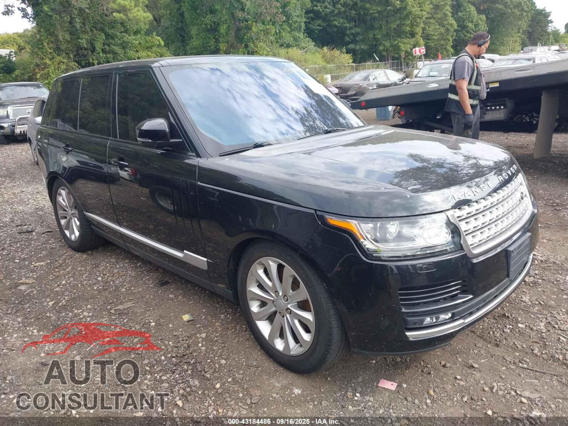 LAND ROVER RANGE ROVER 2016 - SALGS2PF2GA312526
