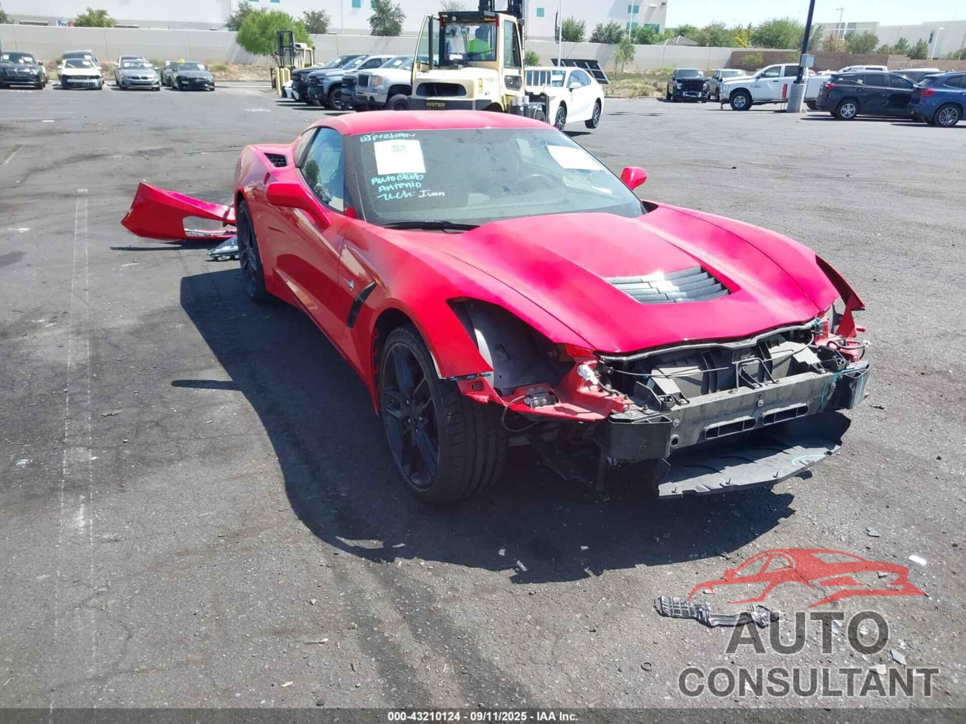 CHEVROLET CORVETTE 2019 - 1G1YB2D71K5117505