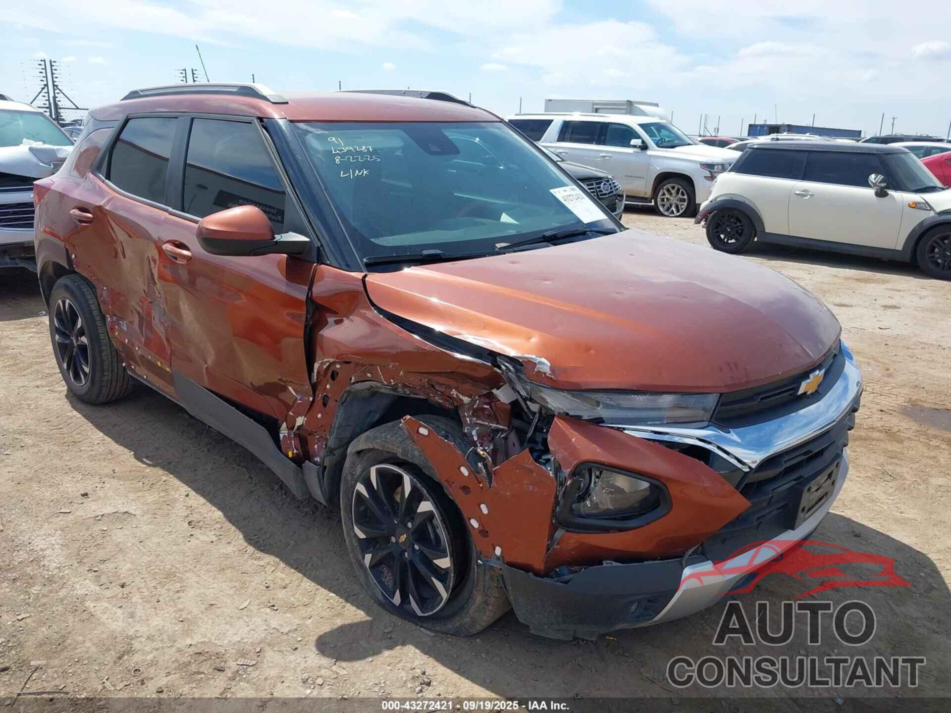 CHEVROLET TRAILBLAZER 2021 - KL79MPSL6MB067933