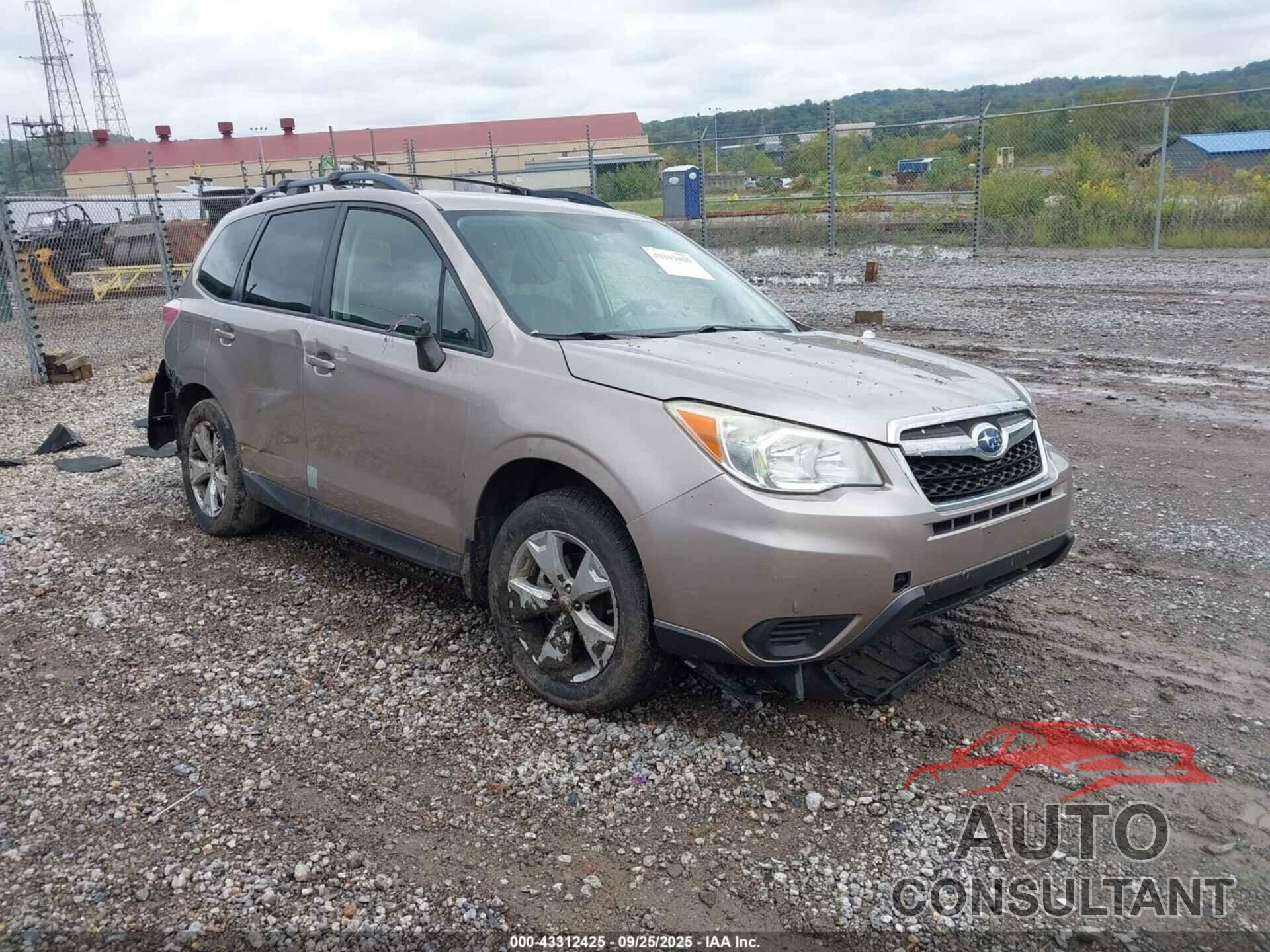 SUBARU FORESTER 2015 - JF2SJADC1FH539285