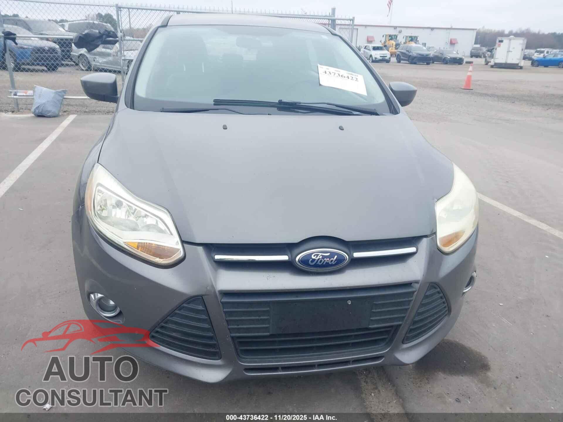 FORD FOCUS 2012 - 1FAHP3K28CL411461