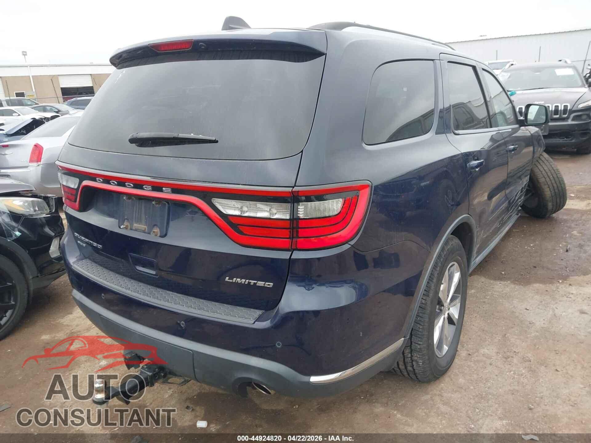 DODGE DURANGO 2016 - 1C4RDJDG5GC424601