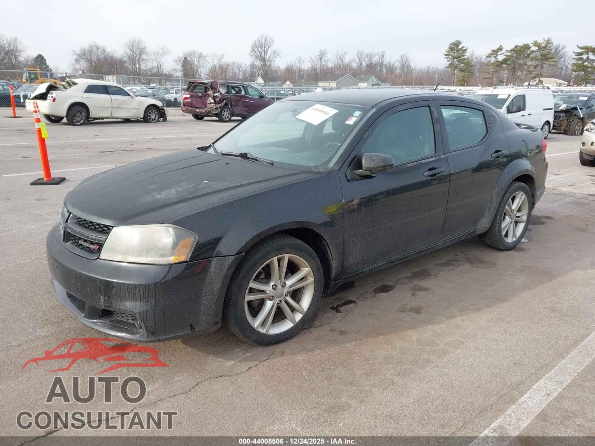 DODGE AVENGER 2013 - 1C3CDZCB7DN507882