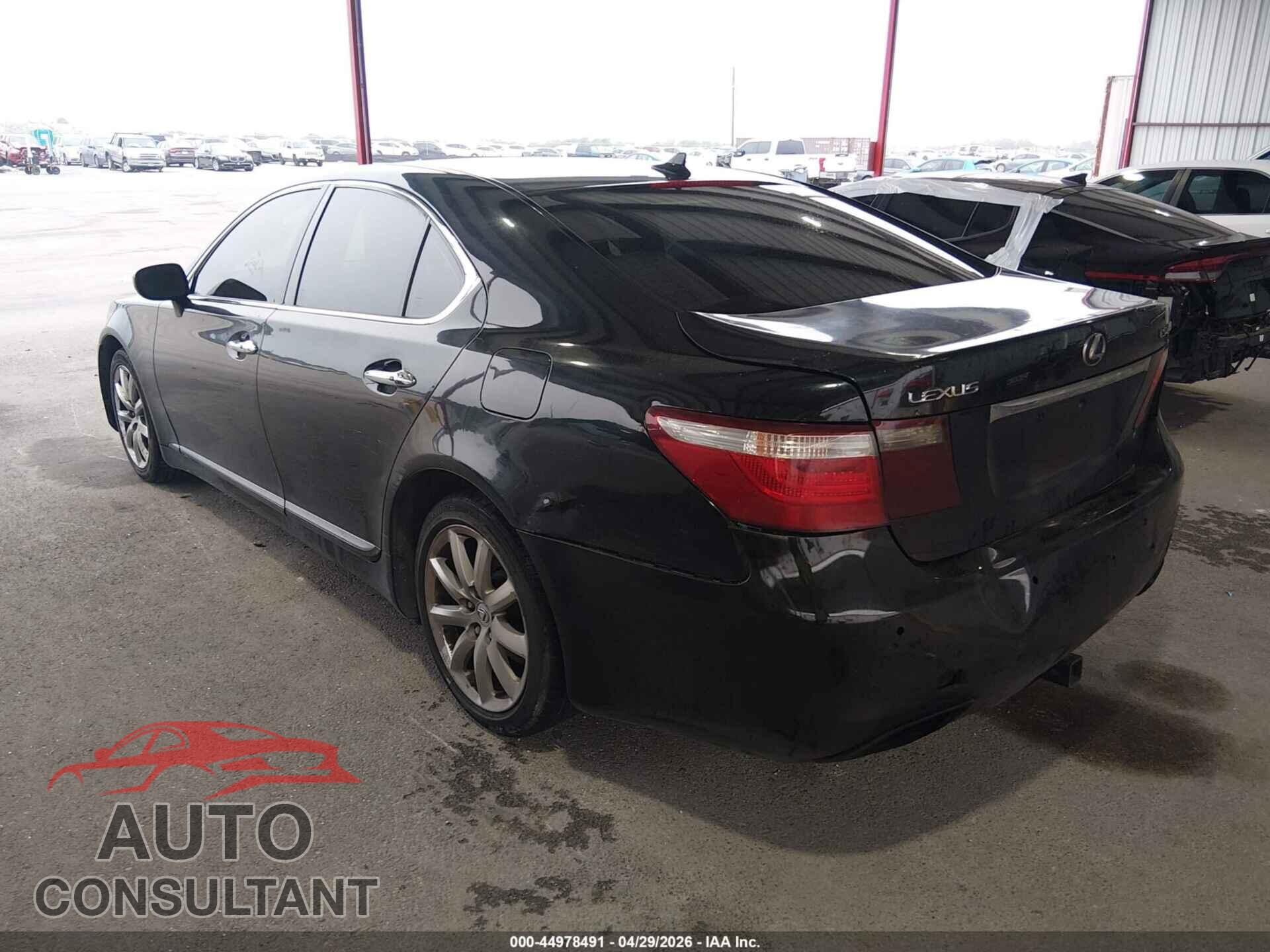 LEXUS LS 460 2009 - JTHBL46F695091213