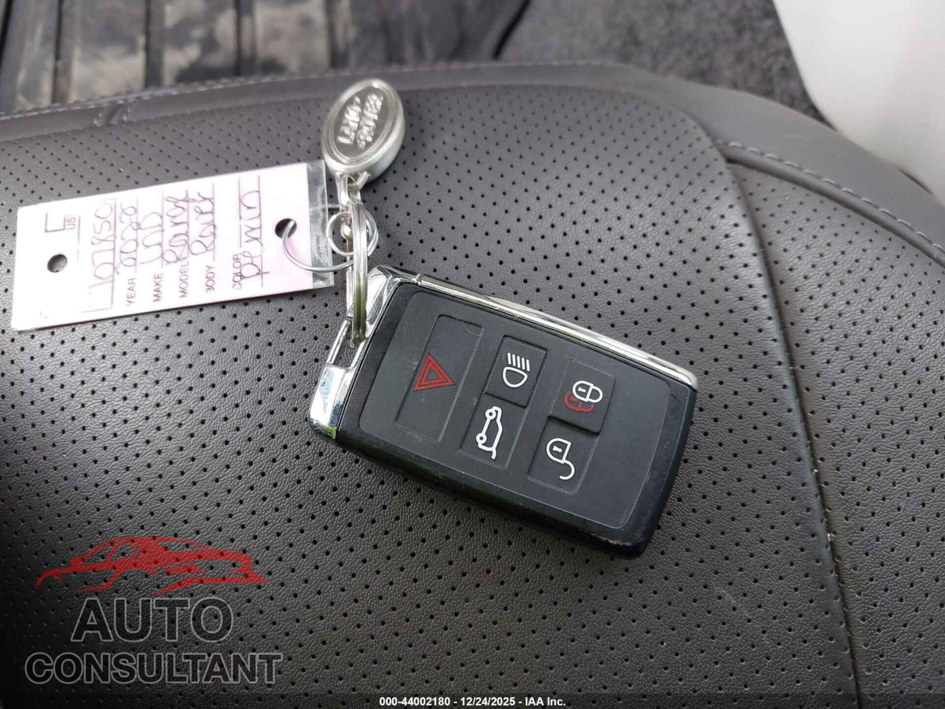 LAND ROVER RANGE ROVER 2022 - SALGS2RU7NA462995