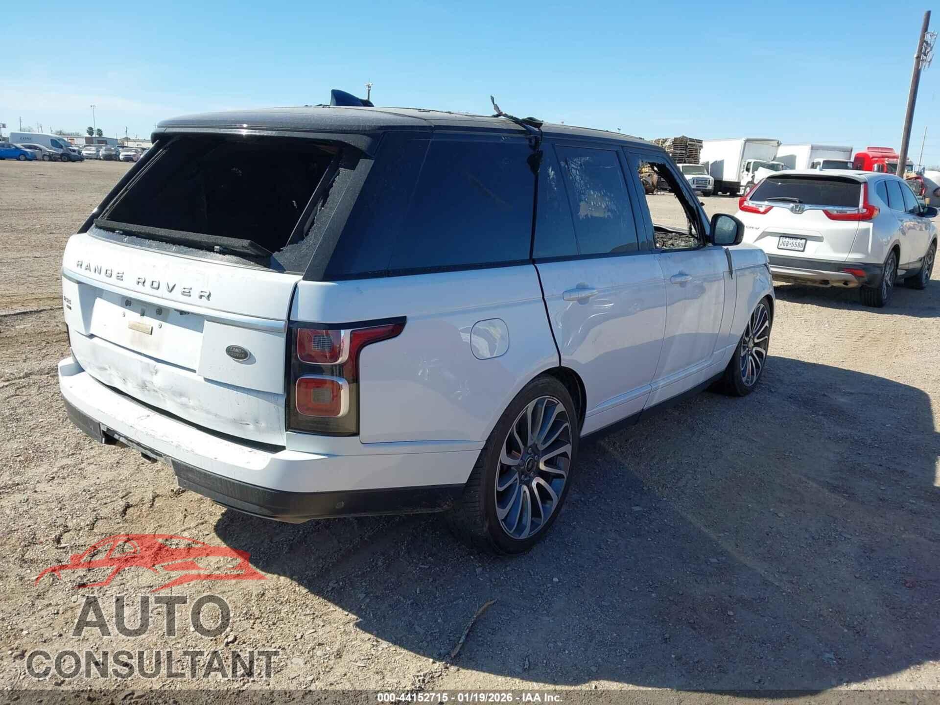 LAND ROVER RANGE ROVER 2020 - SALGS2RU2LA568686