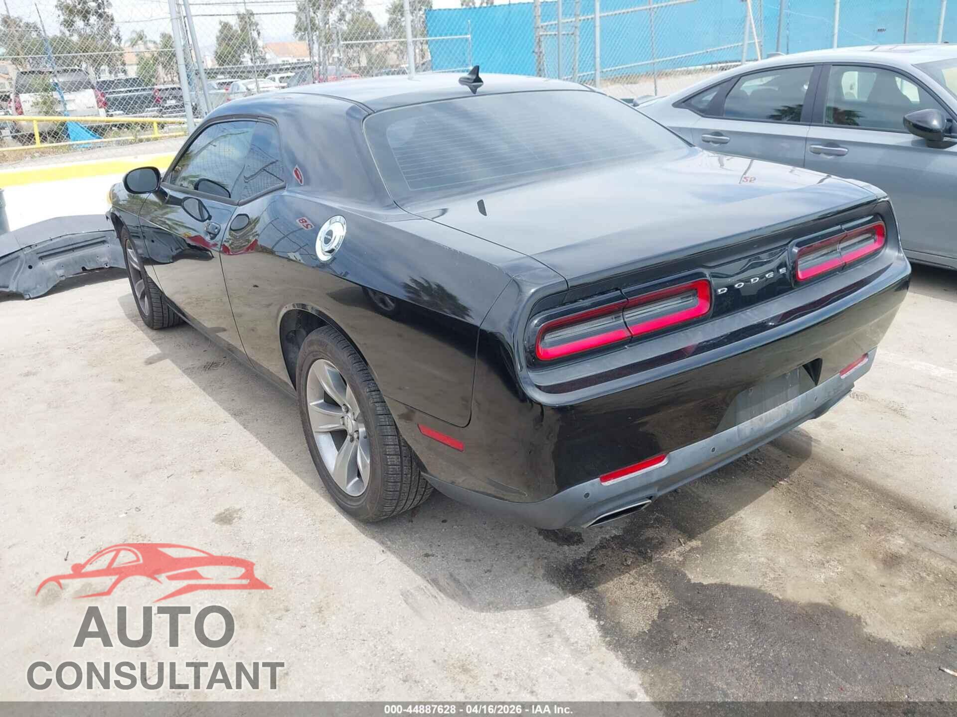 DODGE CHALLENGER 2016 - 2C3CDZAG2GH108115